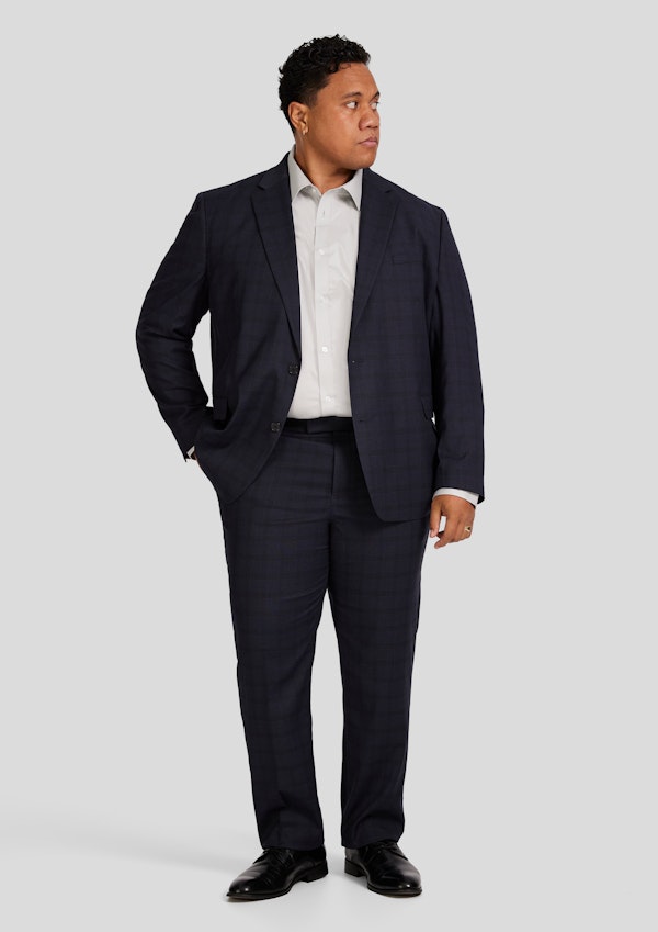 HENRY CHECK STRETCH SUIT