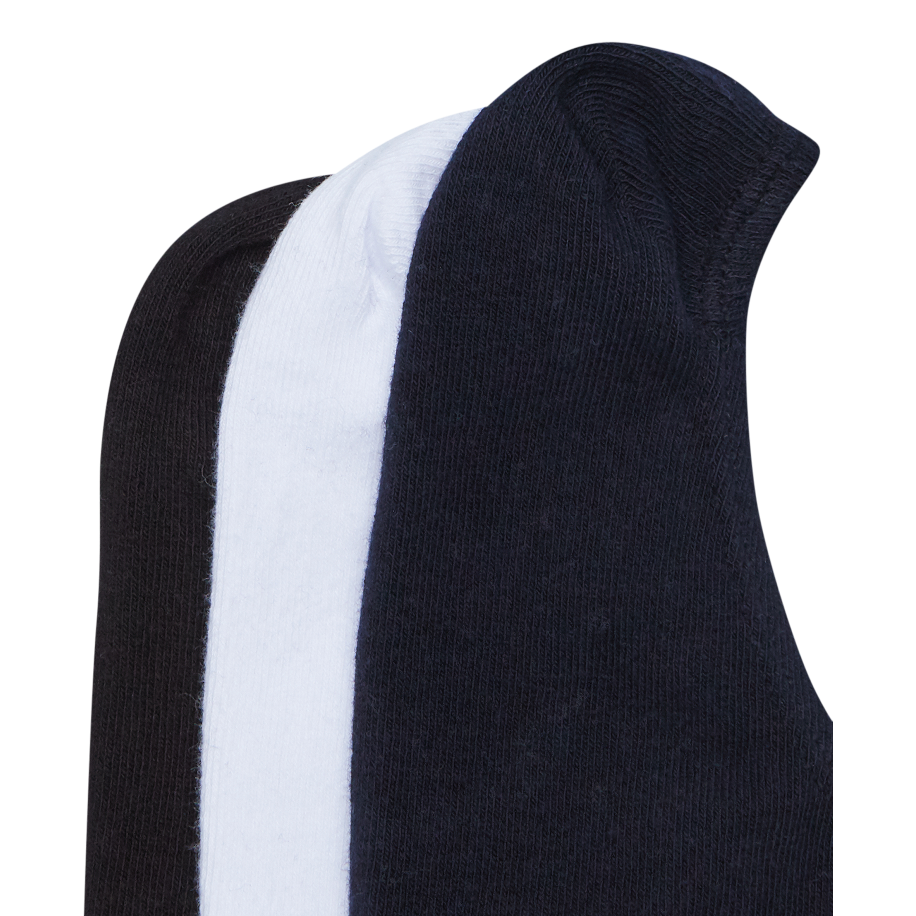 Assorted Payton Invisible Sock   3Pack