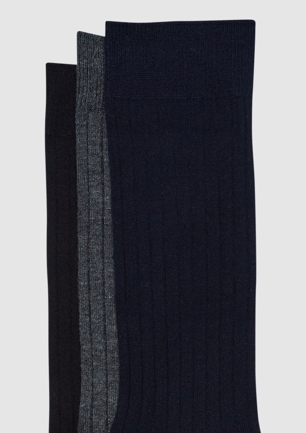 Assorted Bamboo 3Pack Sock