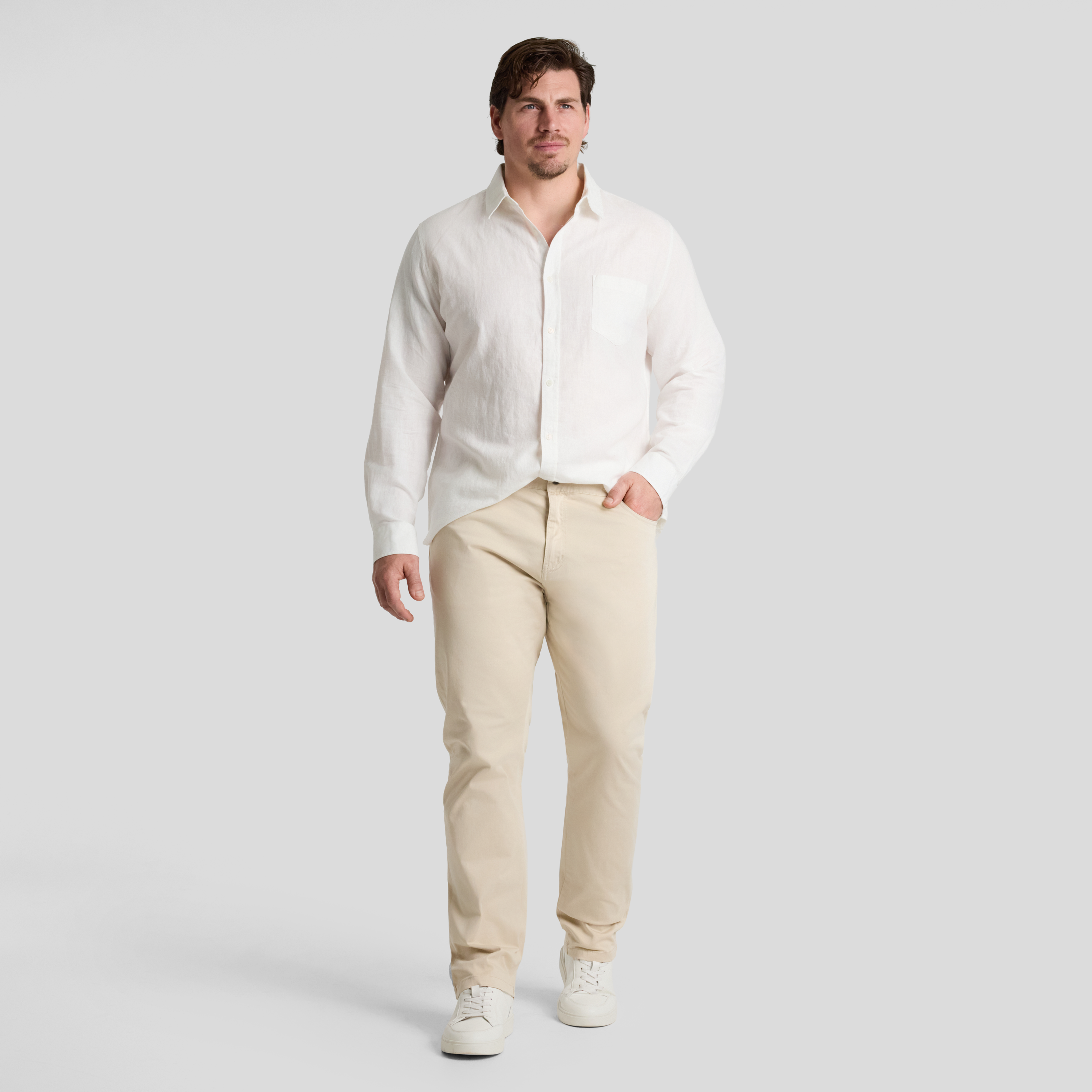 Chalk Benny Stretch Chino