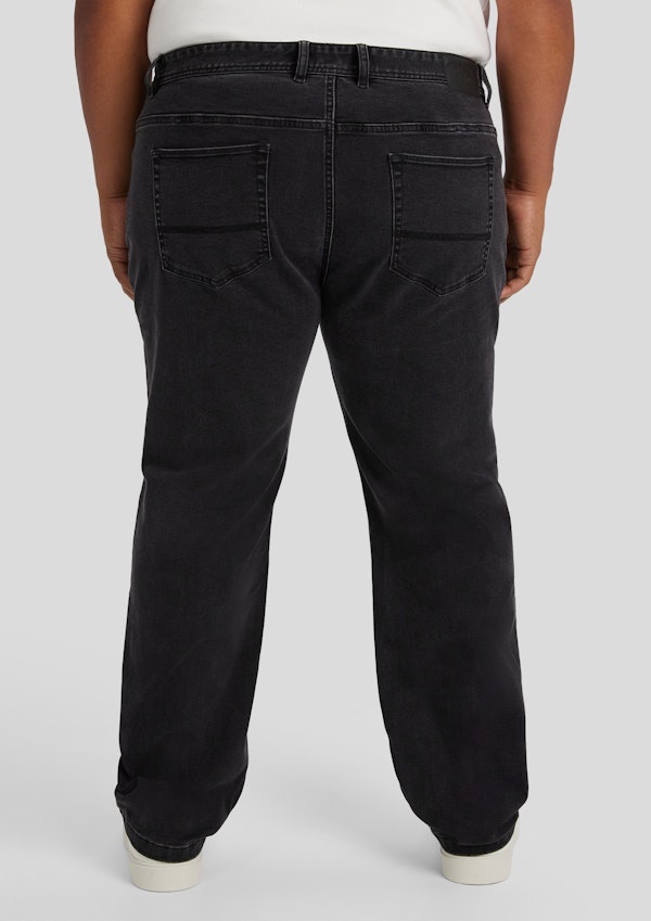 Washed Black Doherty Stretch Jean