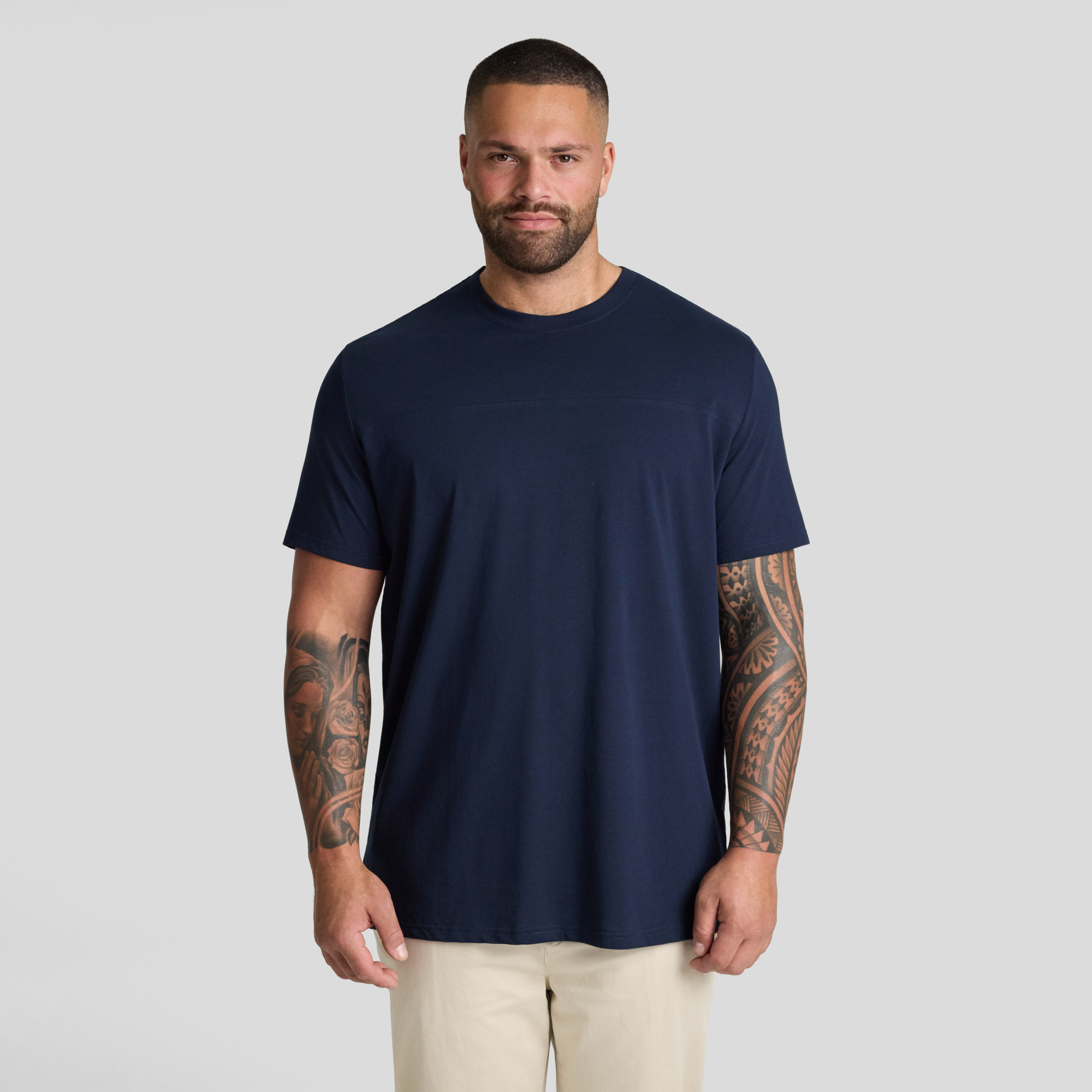 Essential Longline Panel Tee