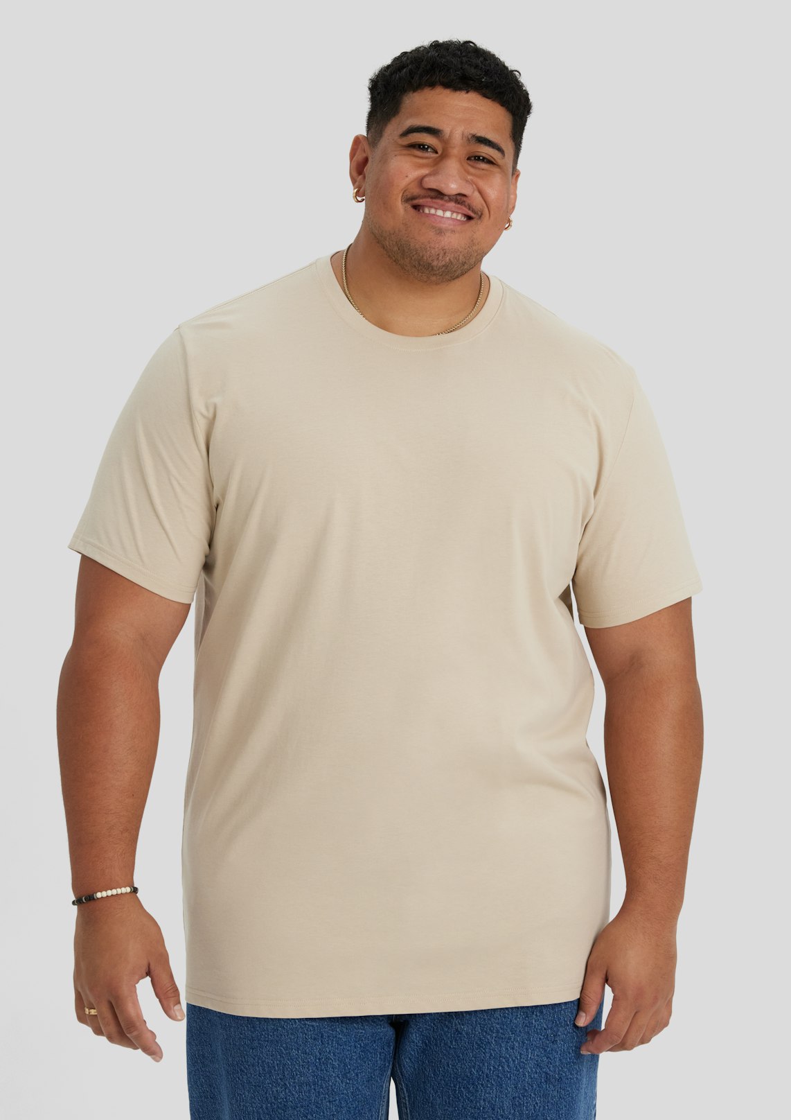 Essential Longline Scoop Tee