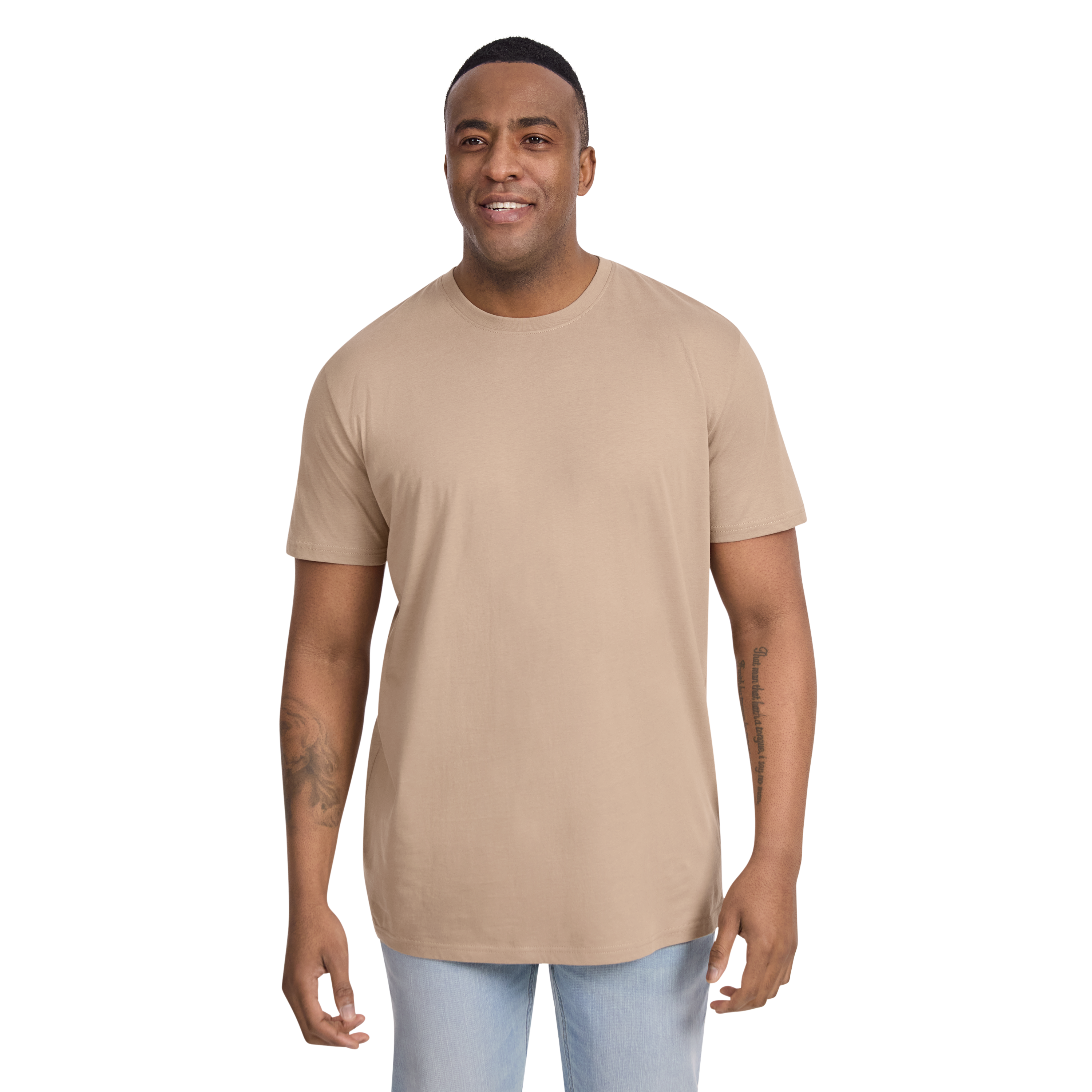 Essential Longline Scoop Tee