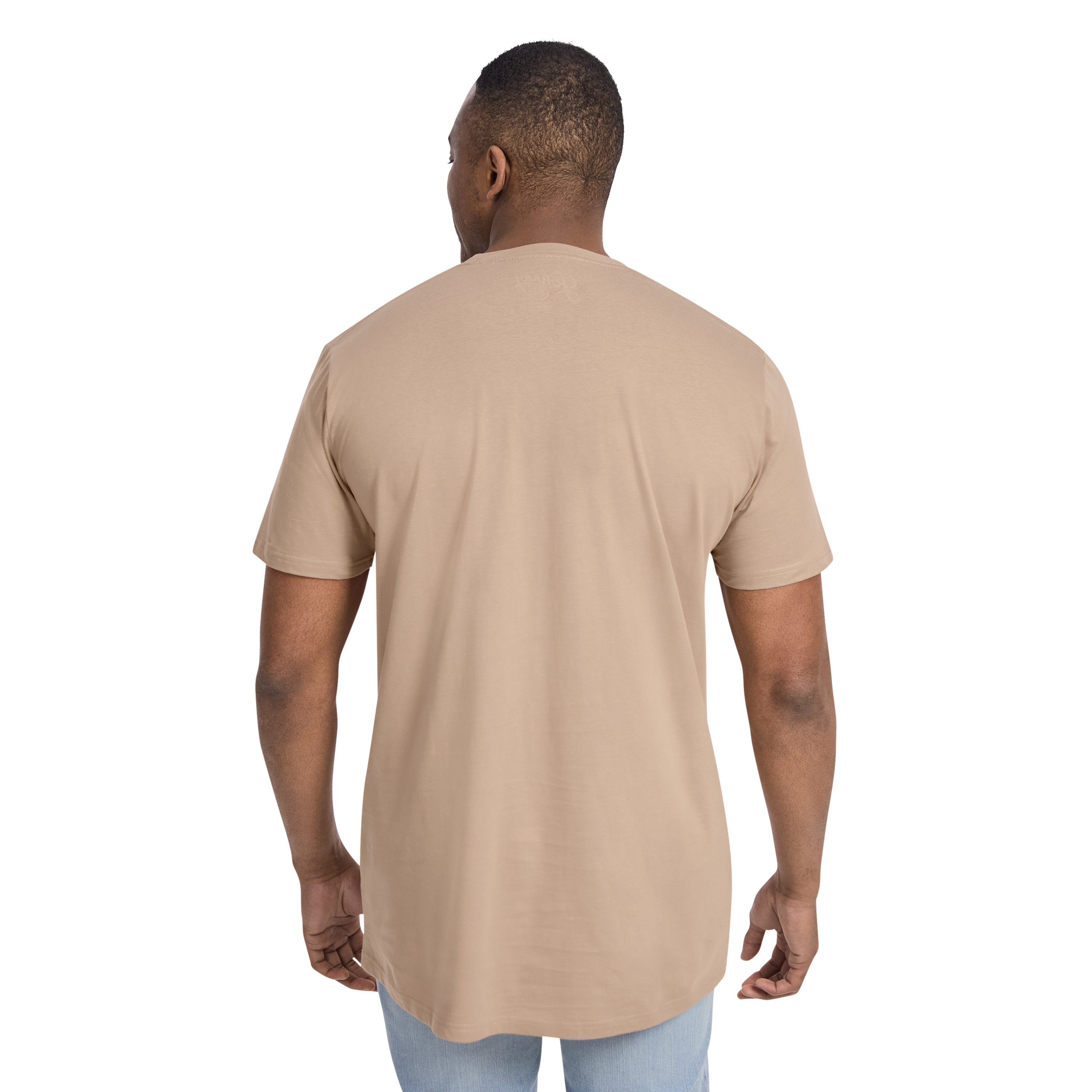 Biscuit Essential Longline Scoop Tee