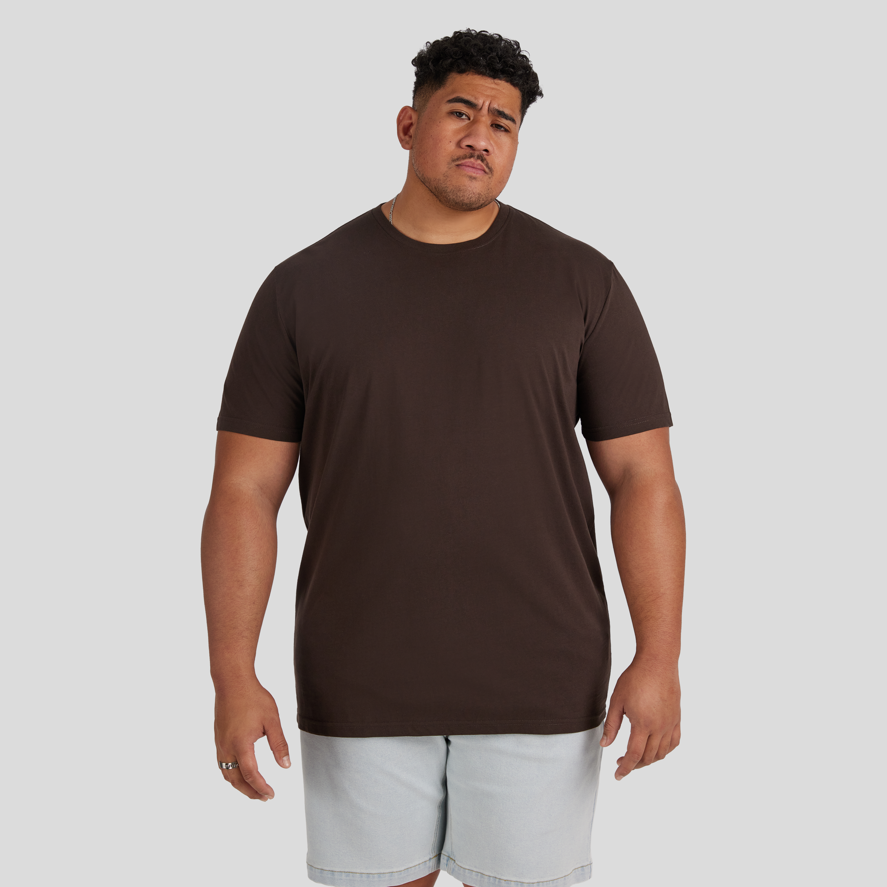 ESSENTIAL LONGLINE SCOOP TEE