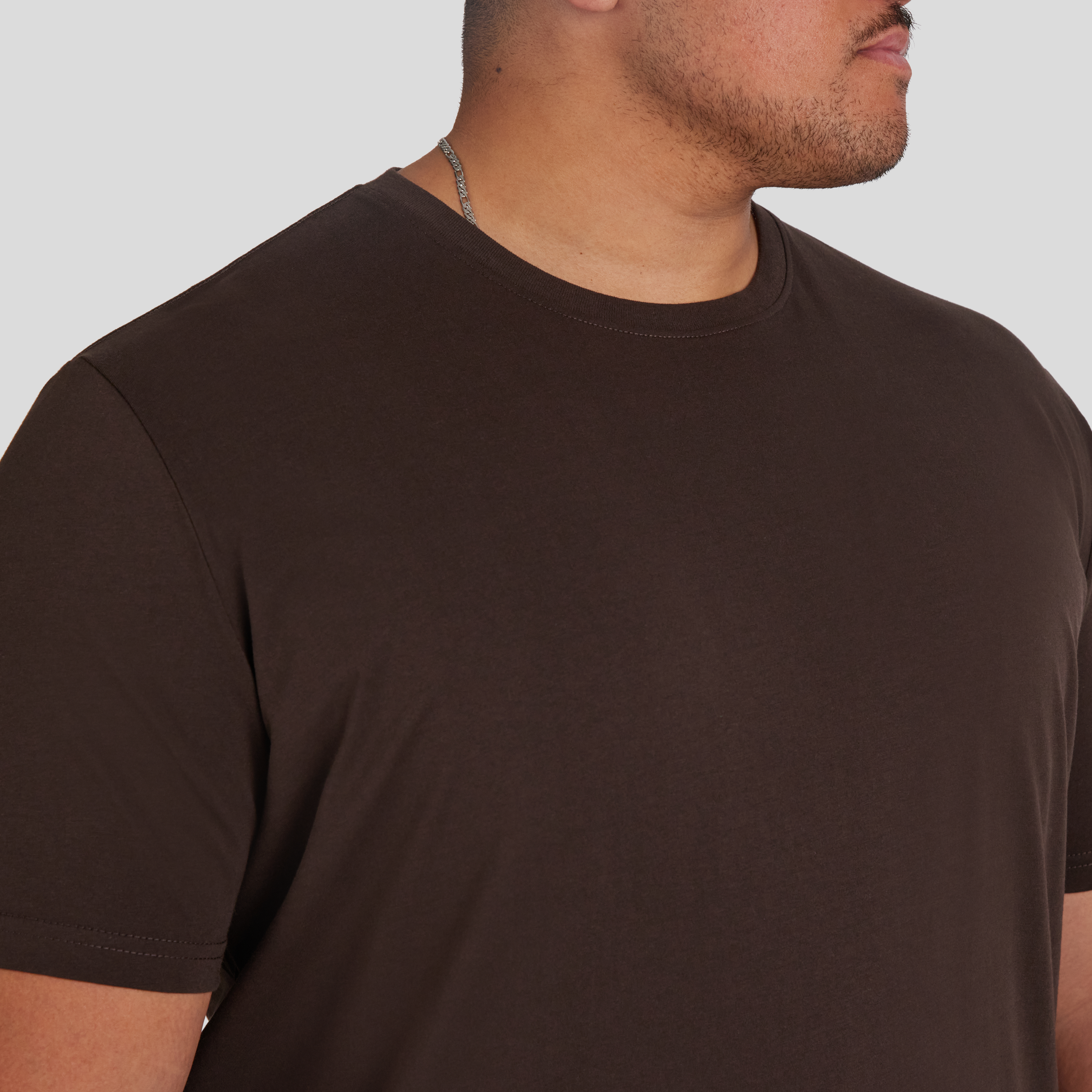 Espresso Essential Longline Scoop Tee