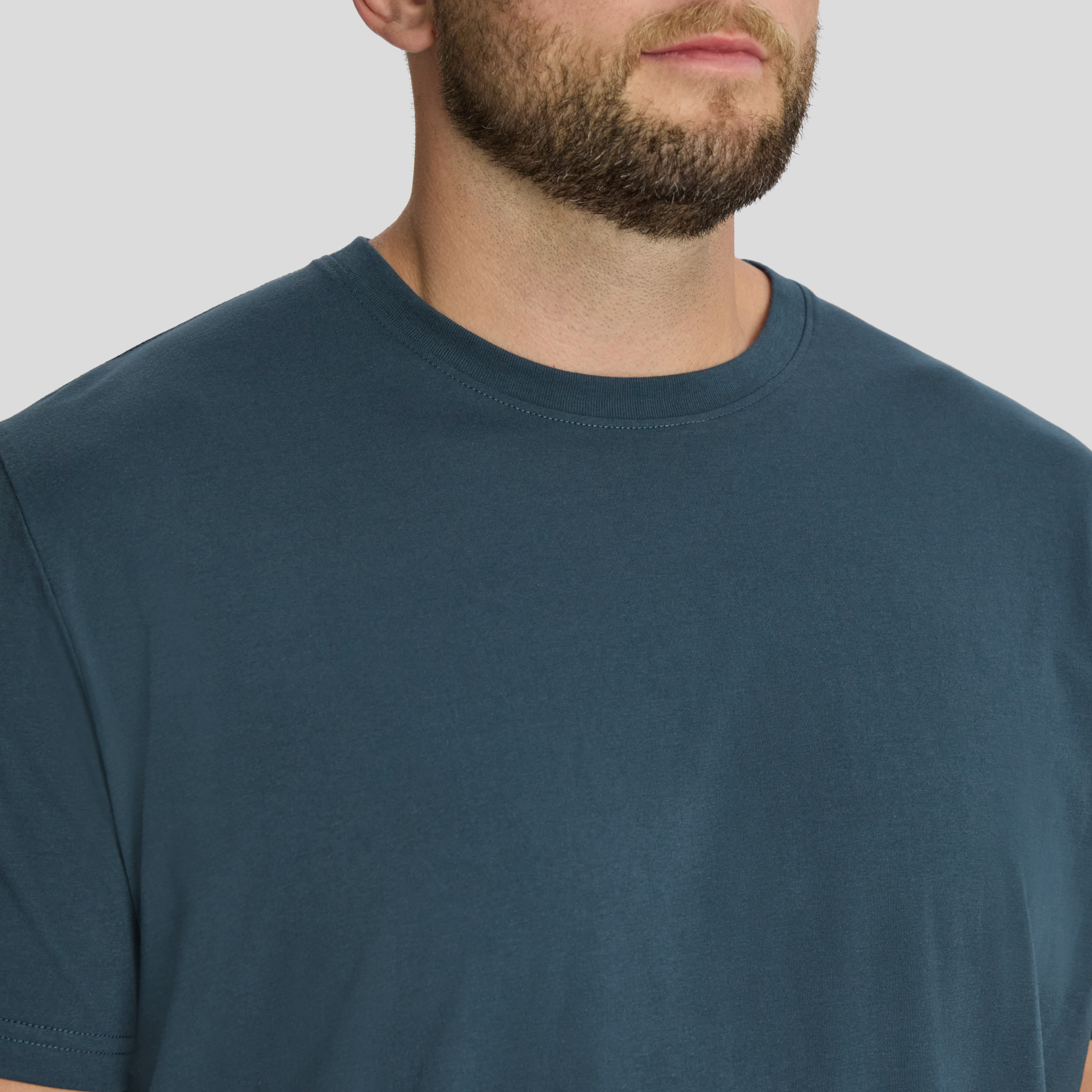 Midnight Essential Longline Scoop Tee