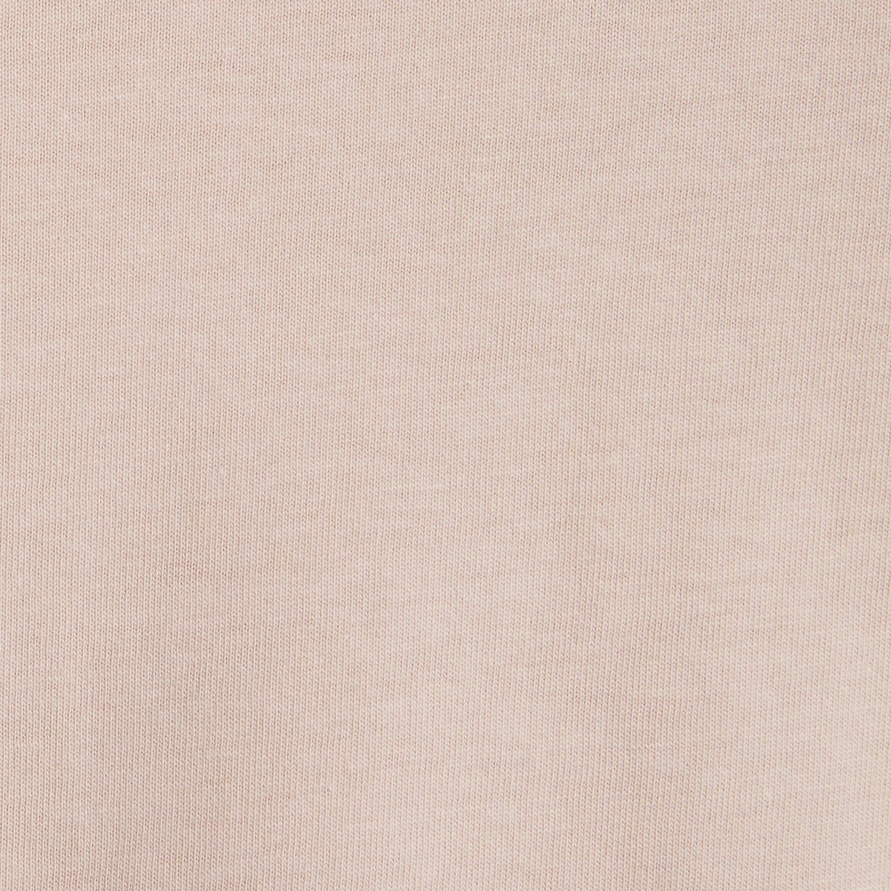 Beige Essential Crew Neck Tee