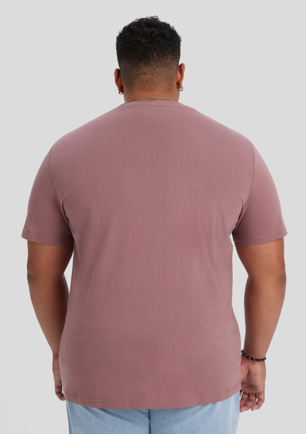 Berry Essential Crew Neck Tee