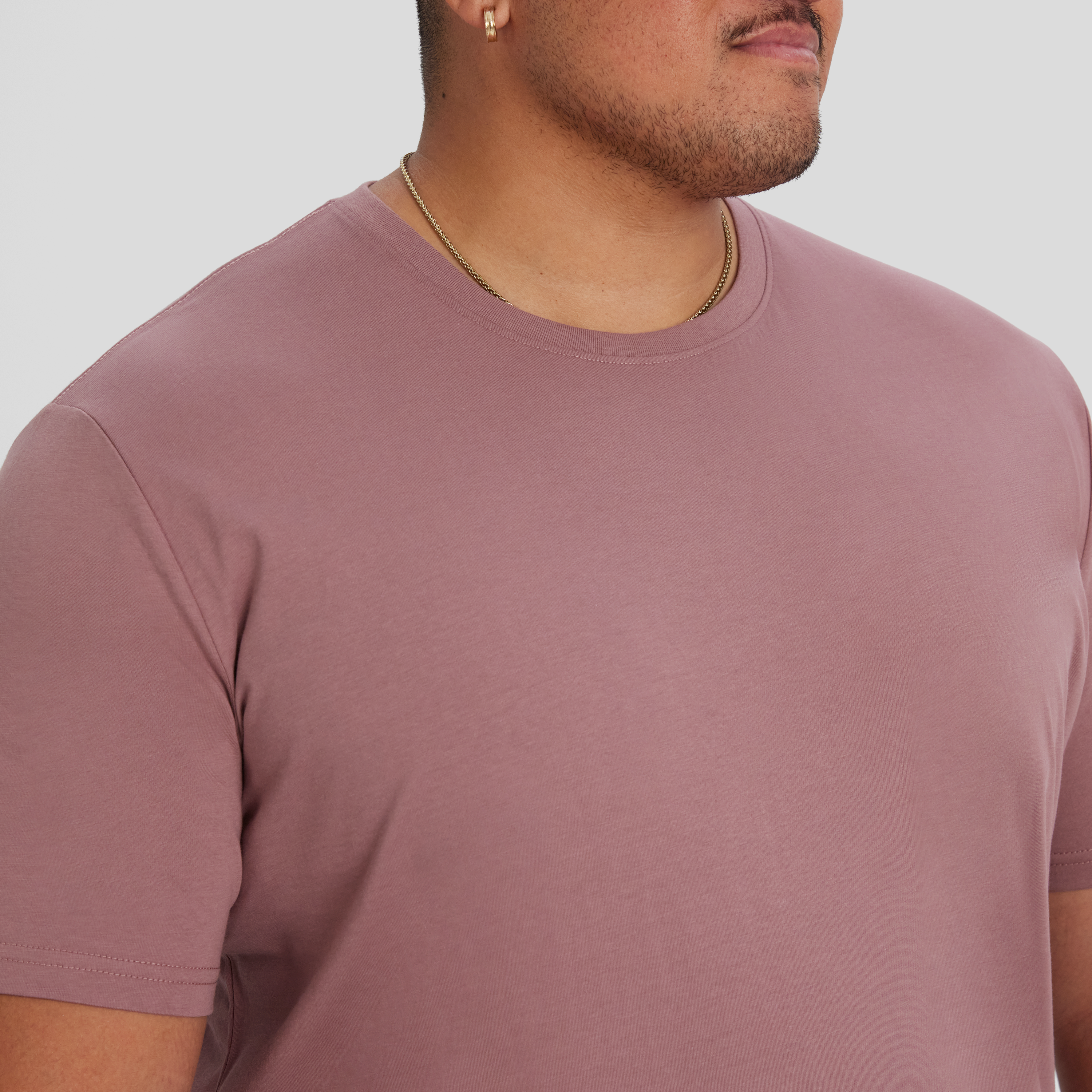 Berry Essential Crew Neck Tee
