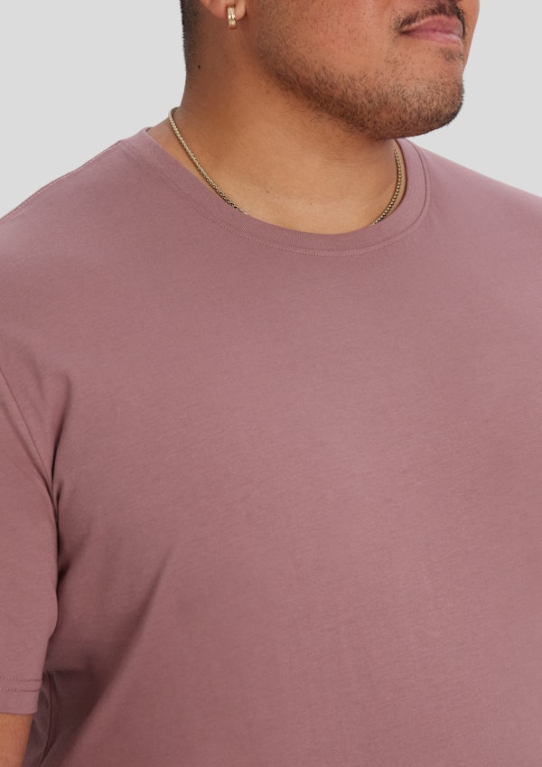 Berry Essential Crew Neck Tee