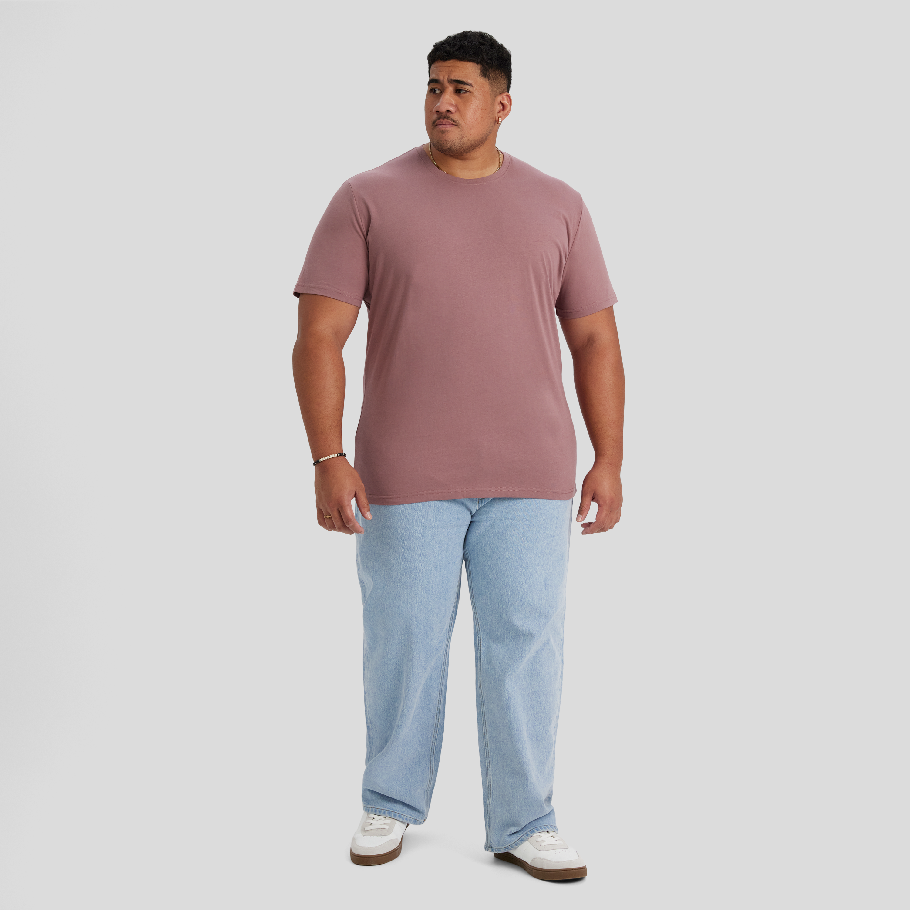 Berry Essential Crew Neck Tee