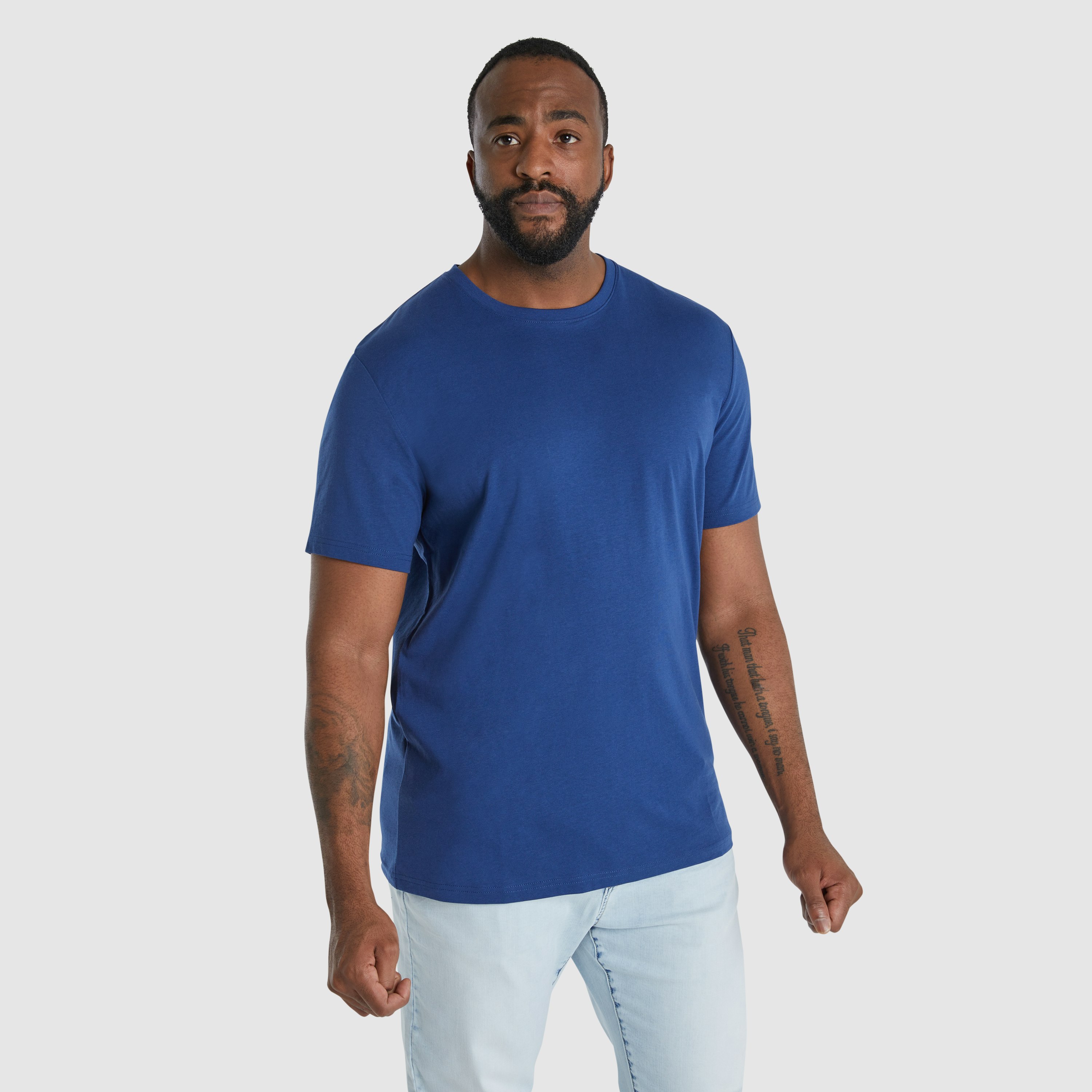 Electric Essential Crew Neck Tee | Men's Tops | Johnny Bigg US