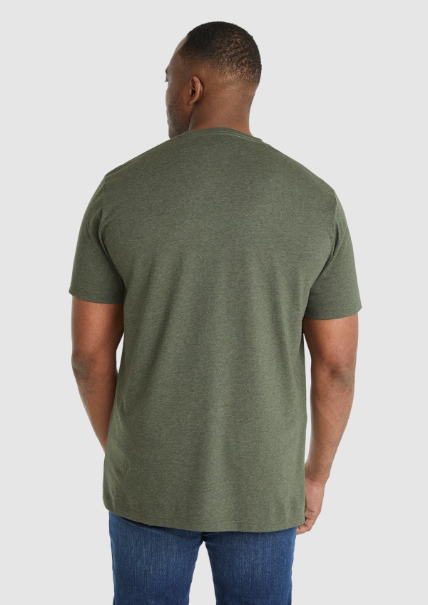 Green Marle Essential Crew Neck Tee