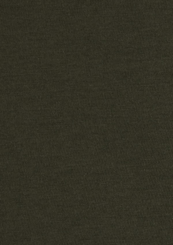 Khaki Essential Crew Neck Tee