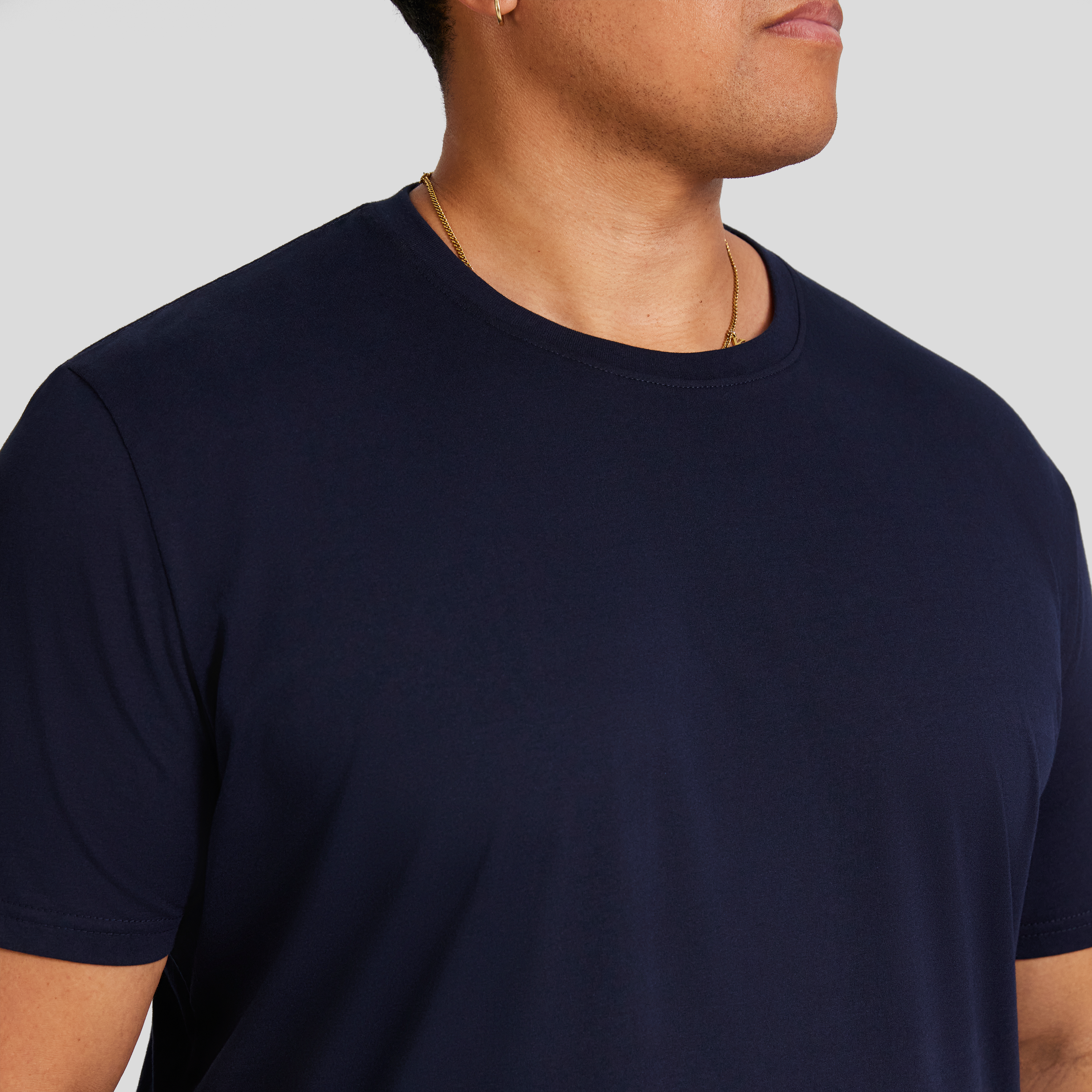 Navy Essential Crew Neck Tee