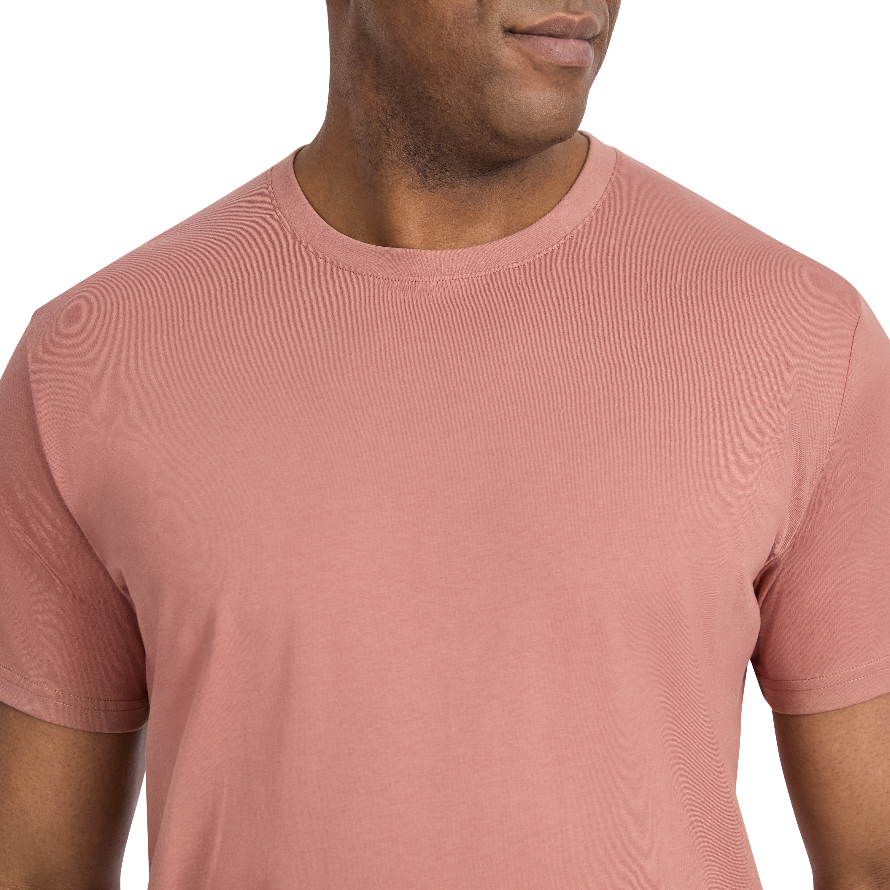 Pink Essential Crew Neck Tee
