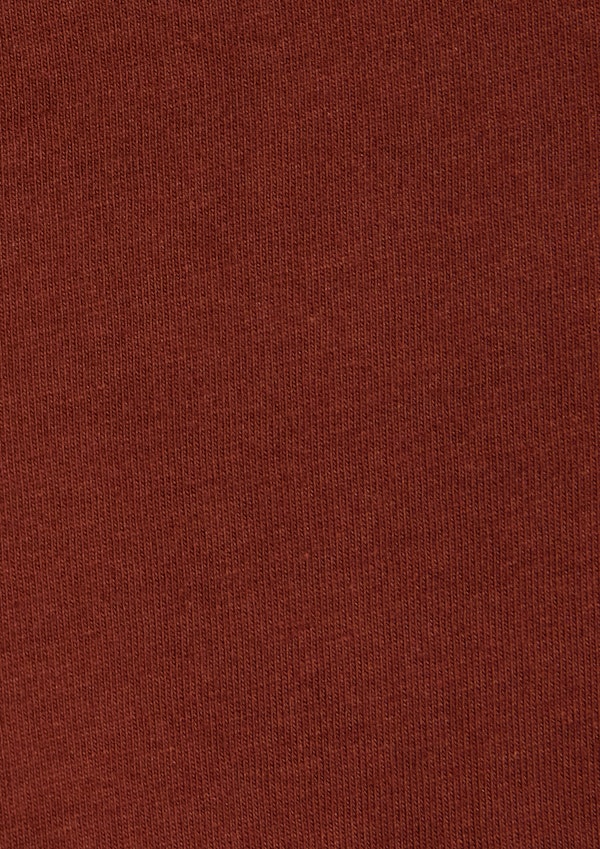 Rust Essential Crew Neck Tee