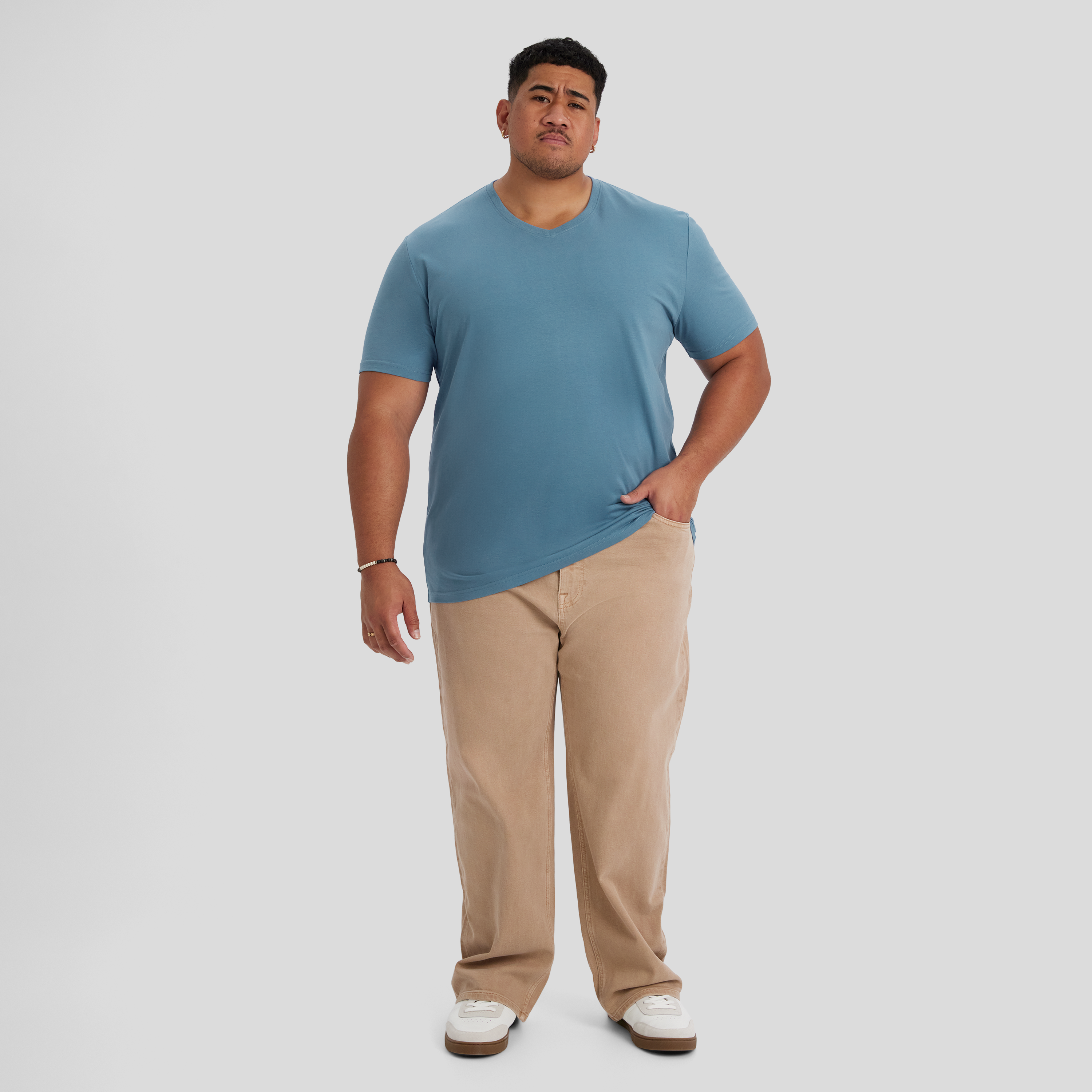 Aegean Essential V Neck Tee