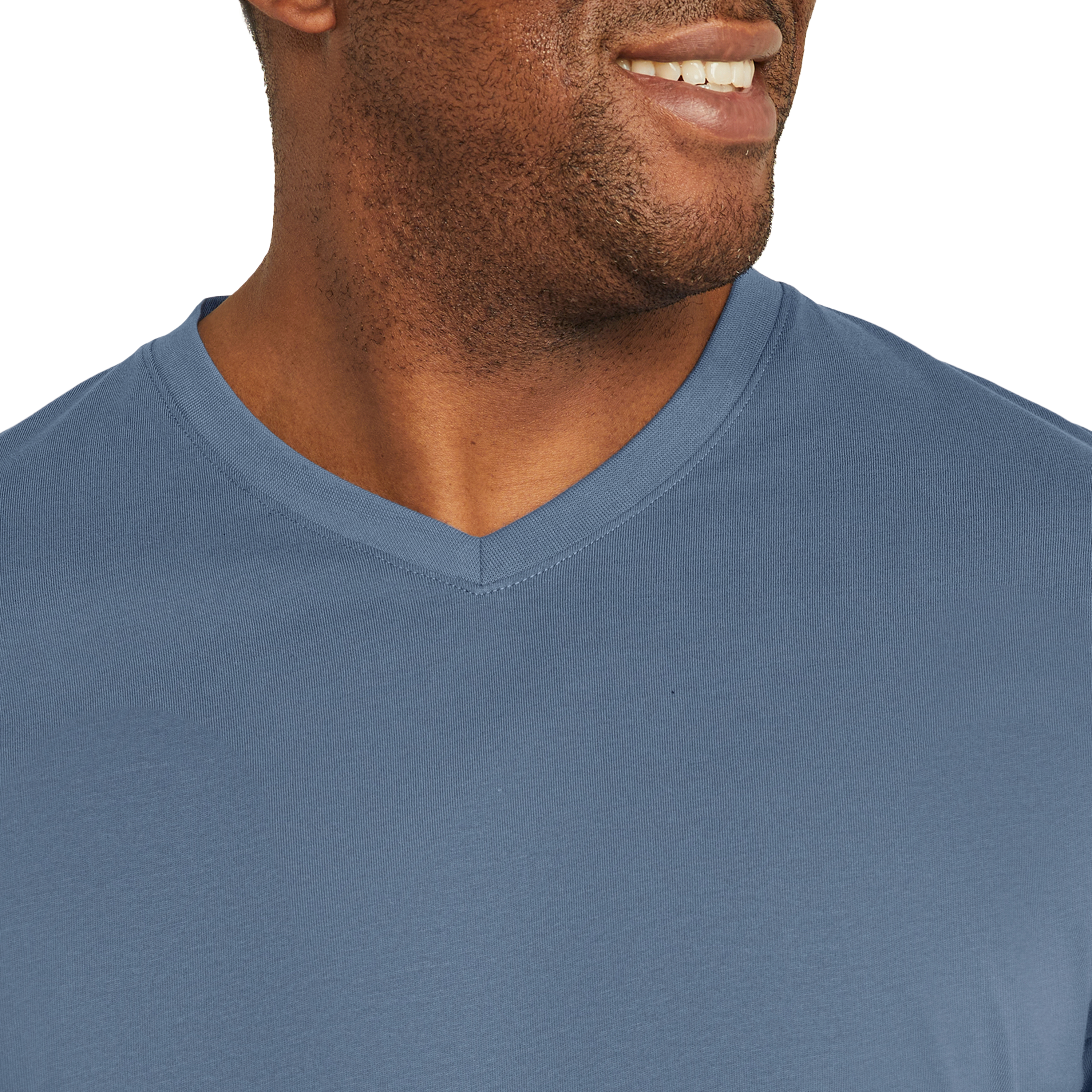 Cornflower Essential V Neck Tee