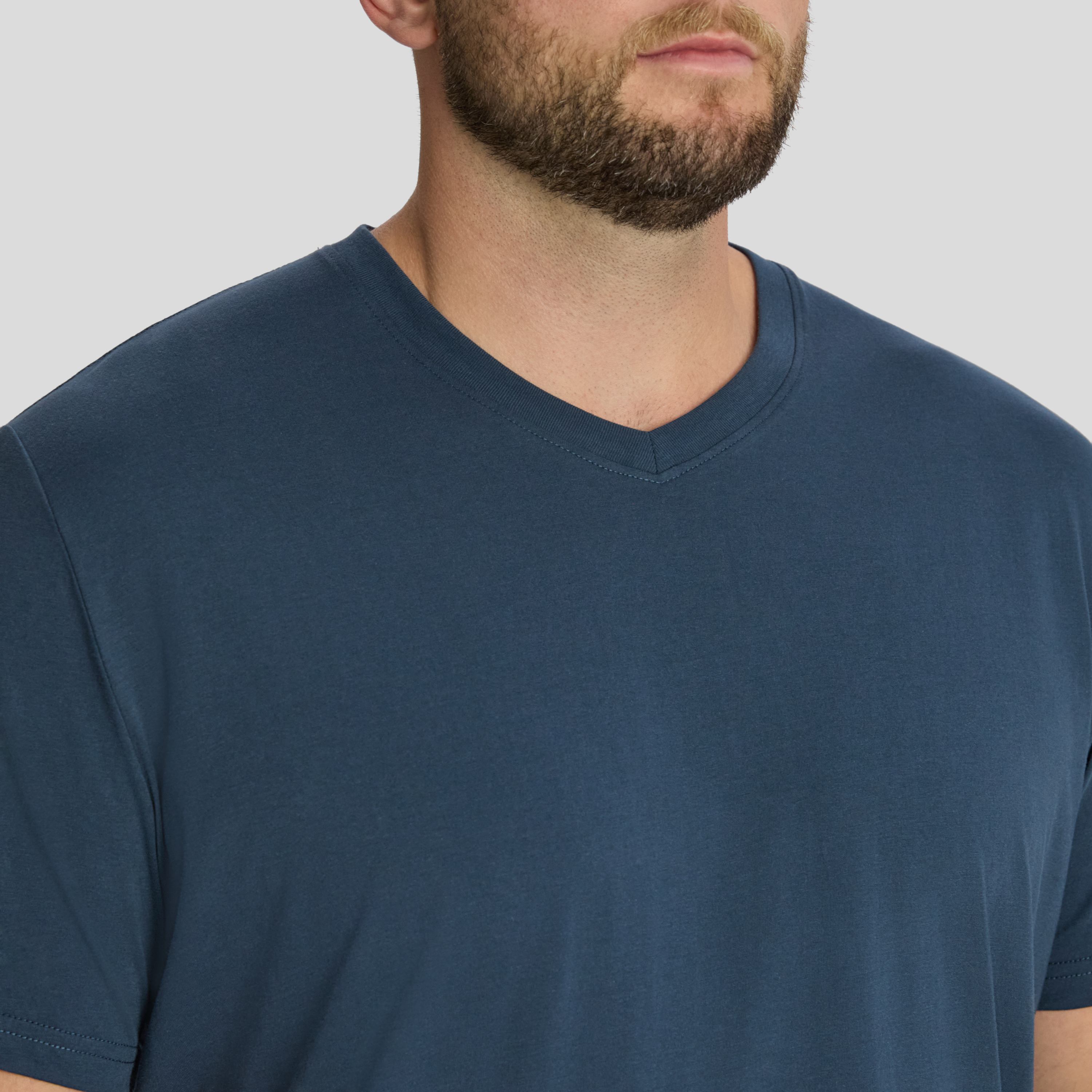 Midnight Essential V Neck Tee