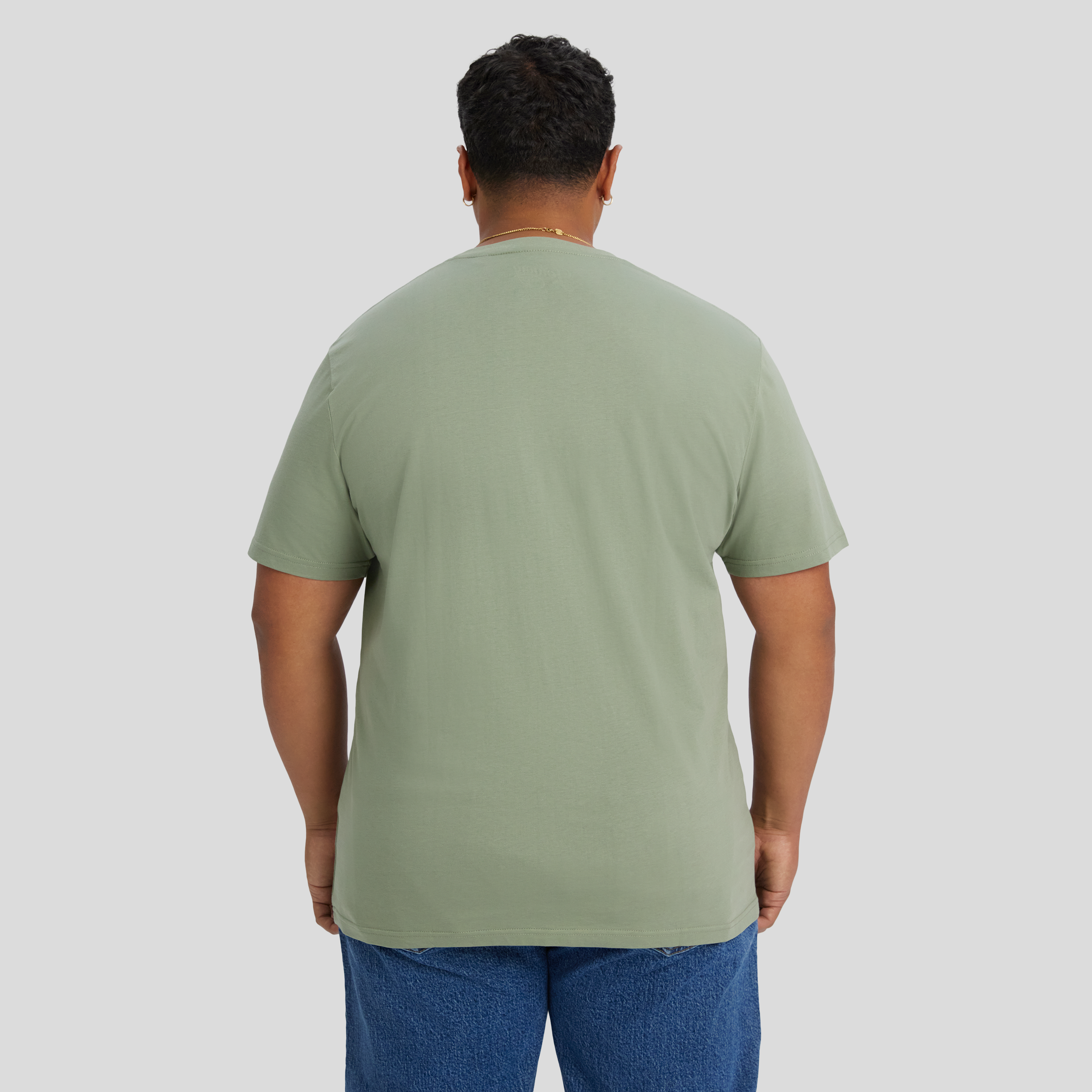 Seagrass Essential V Neck Tee