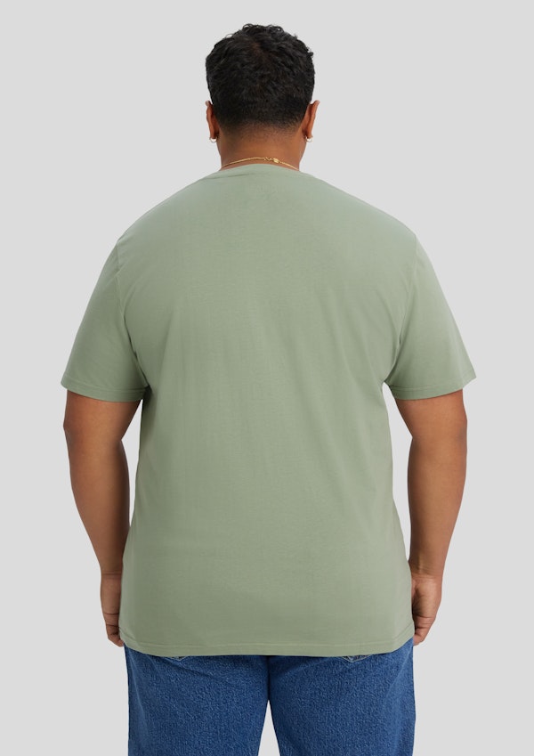 Seagrass Essential V Neck Tee