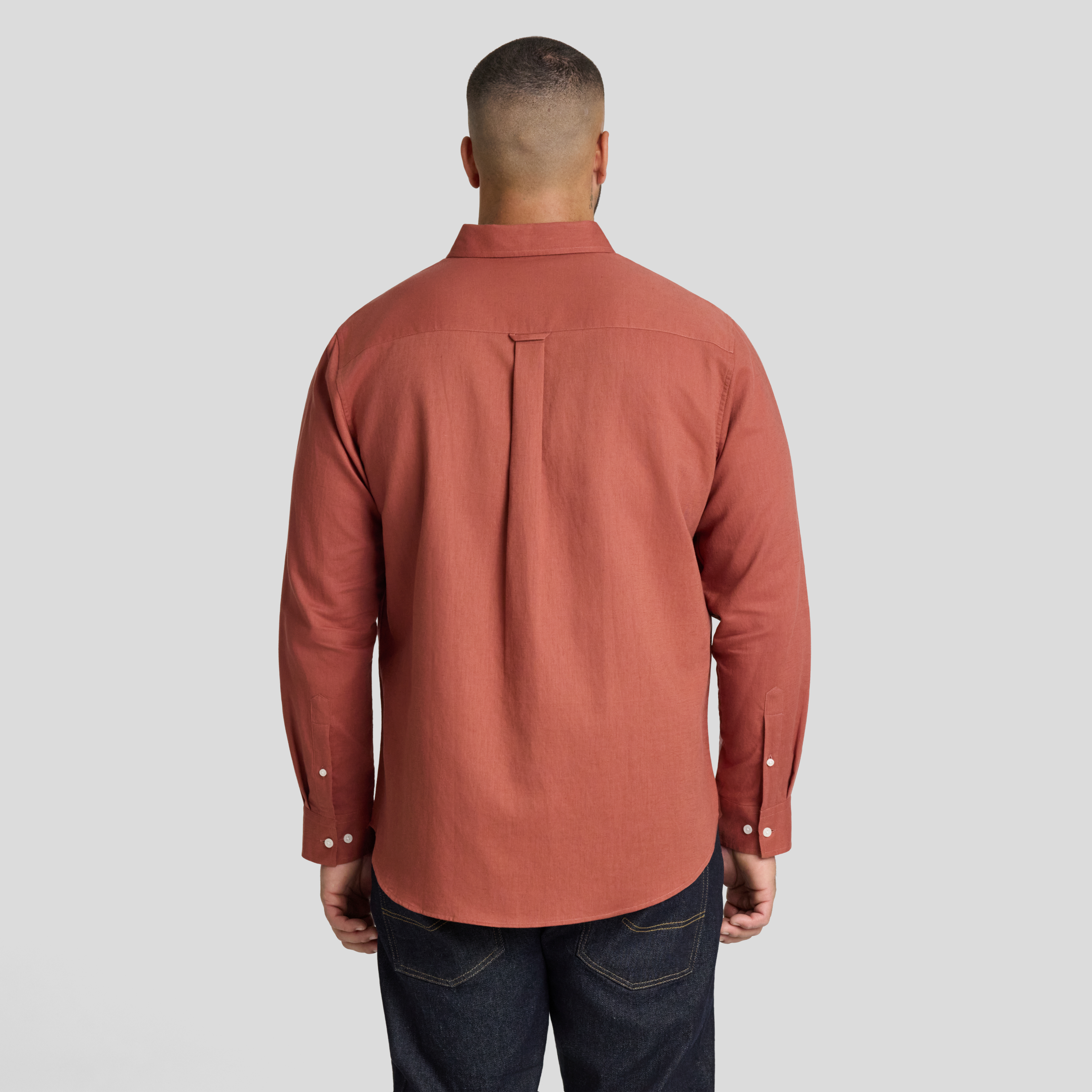 Bordeaux Anders Linen Shirt