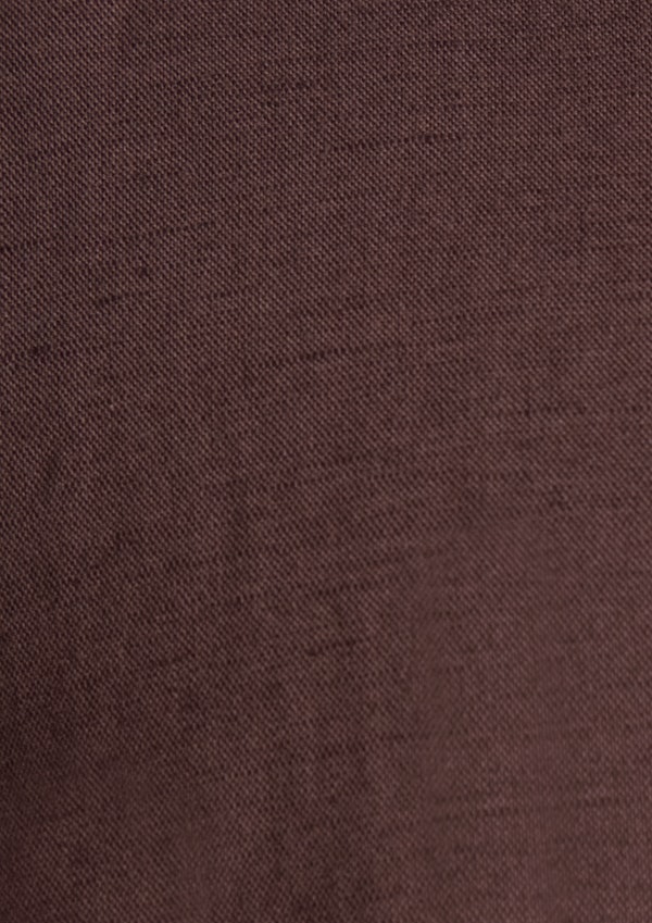 Cognac Anders Linen Shirt