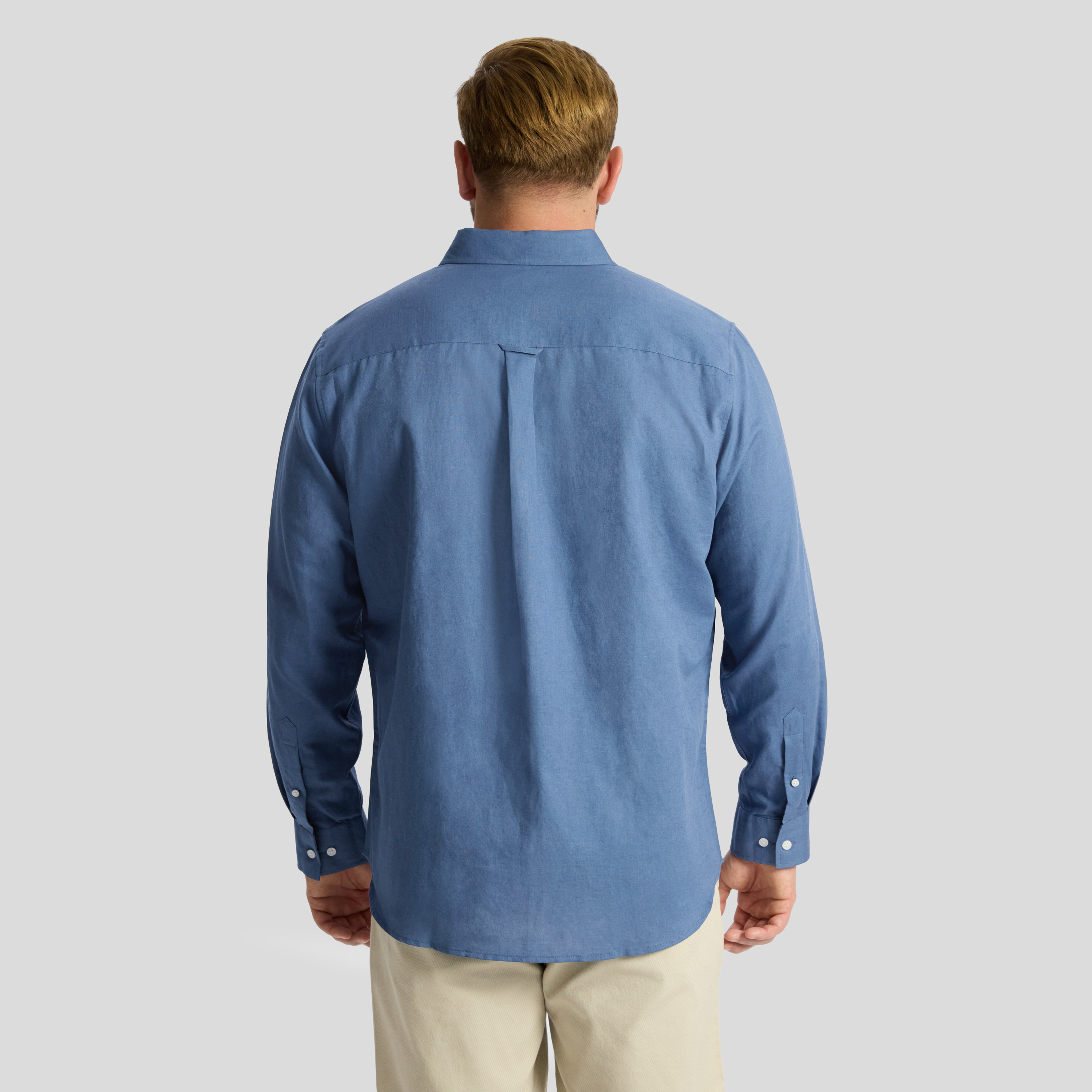 Cornflower Anders Linen Shirt