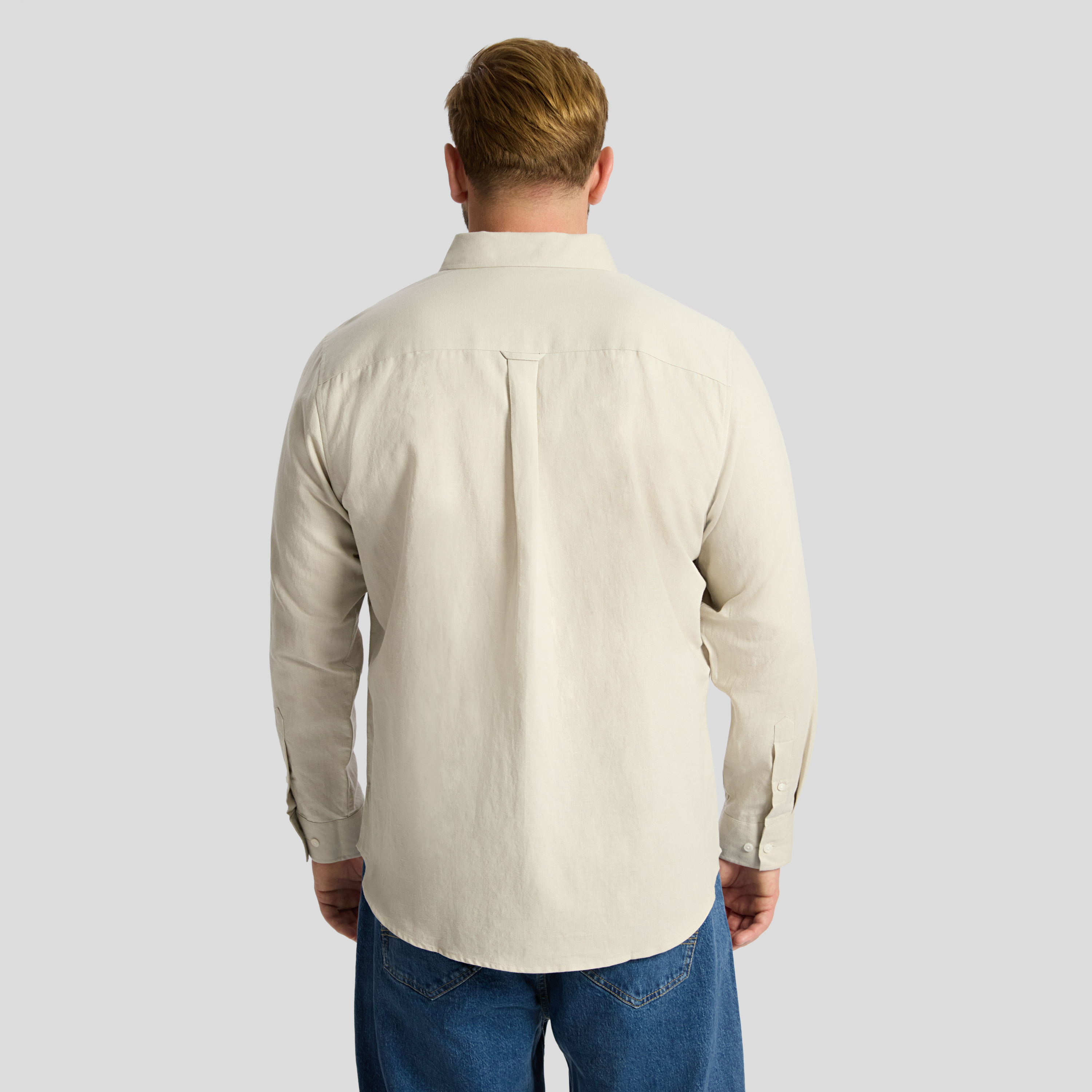 Latte Anders Linen Shirt