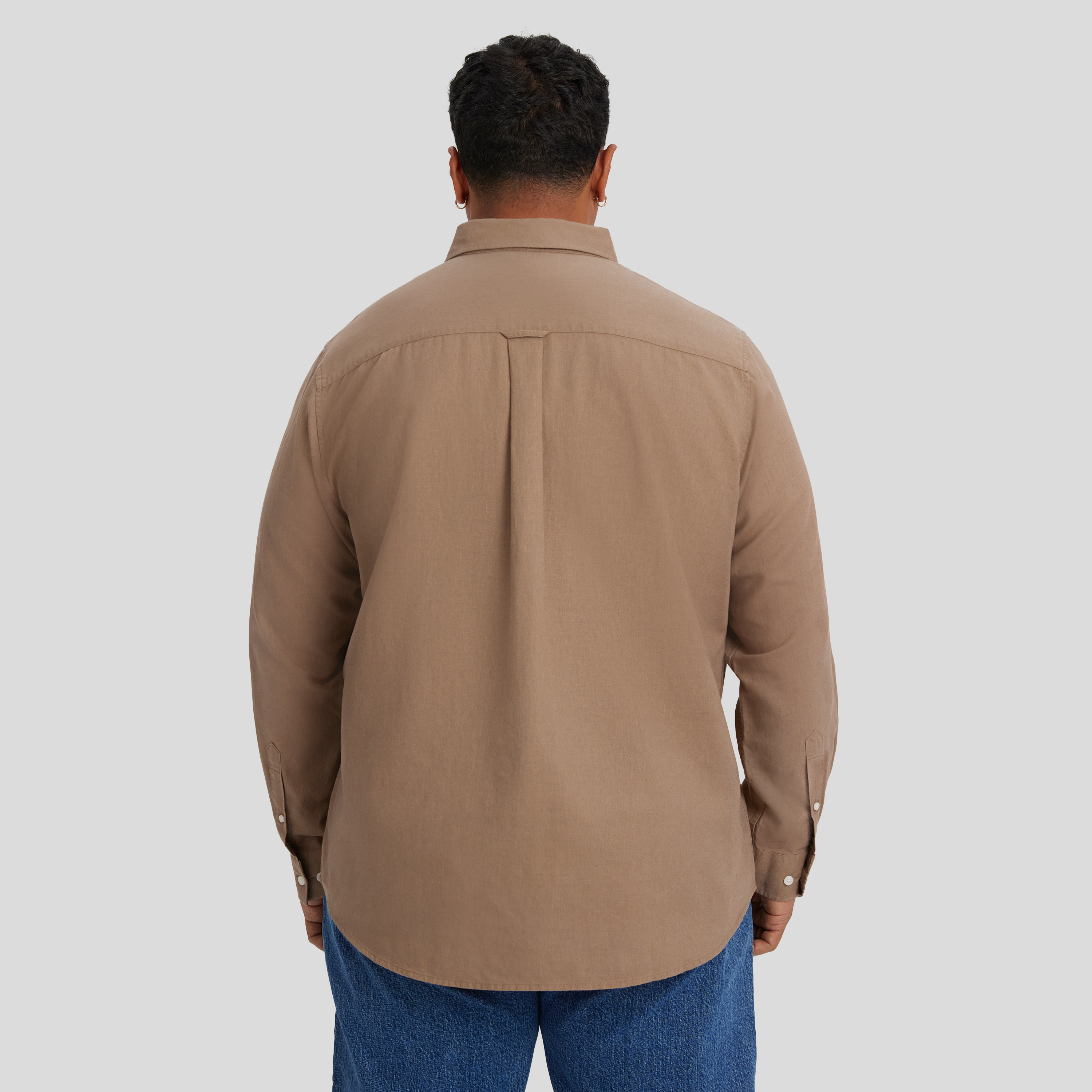 Light Brown Anders Linen Shirt