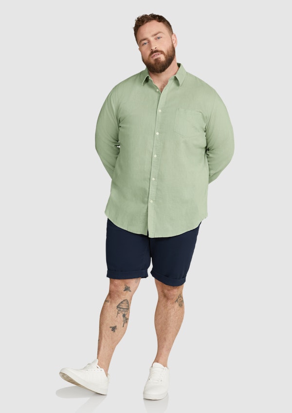 Mint Anders Linen Shirt
