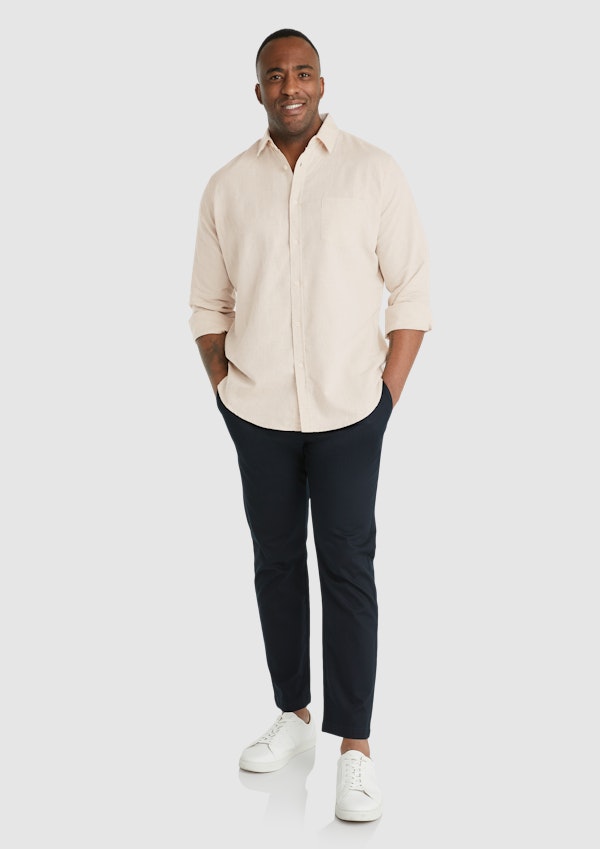 Oatmeal Anders Linen Shirt
