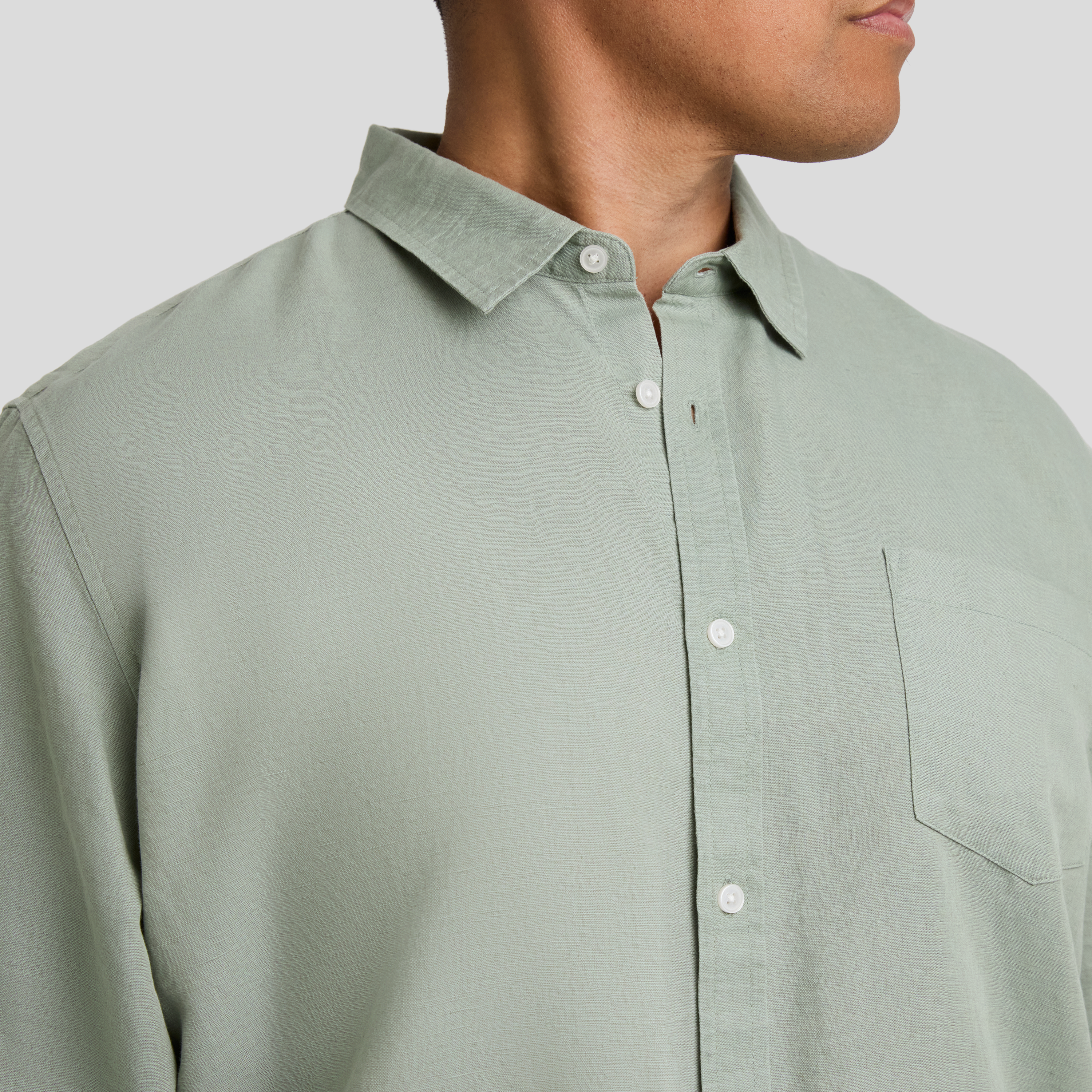 Sage Anders Linen Shirt