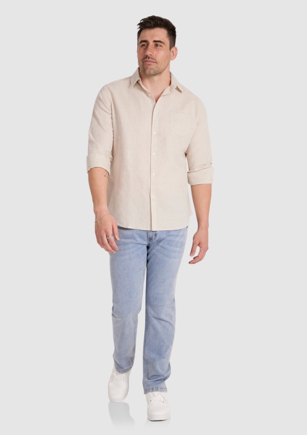 Sand Anders Linen Shirt