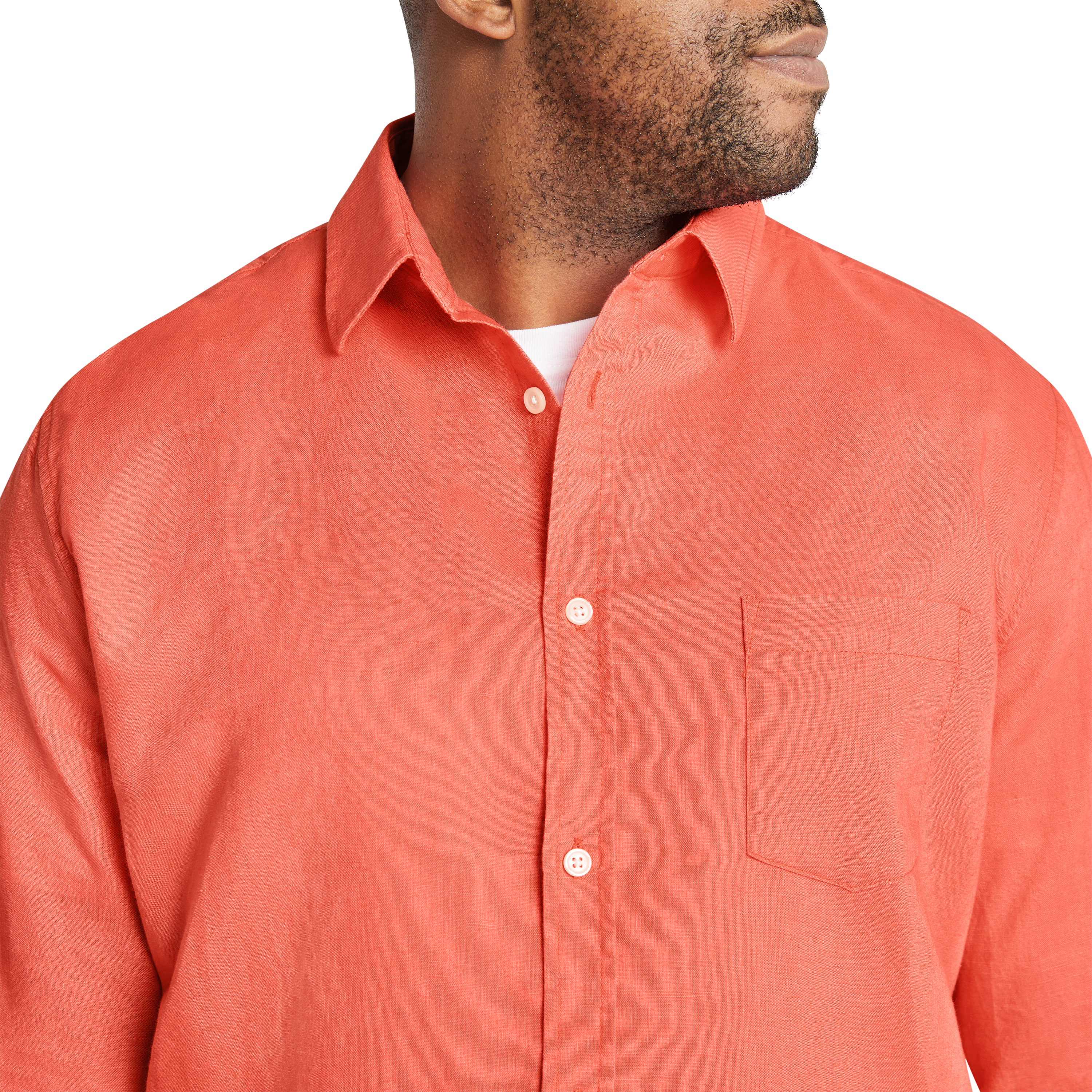 Watermelon Anders Linen Shirt