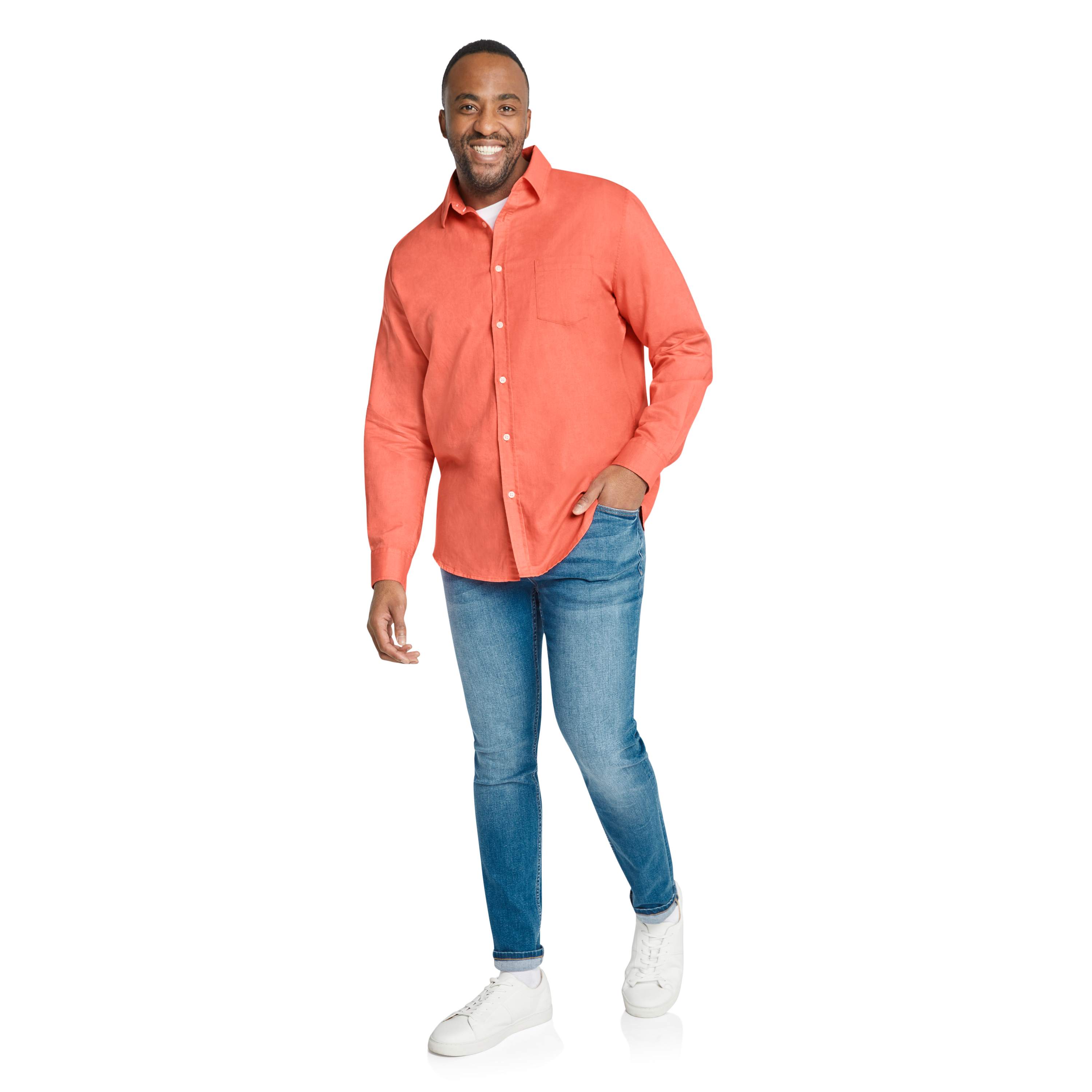 Watermelon Anders Linen Shirt