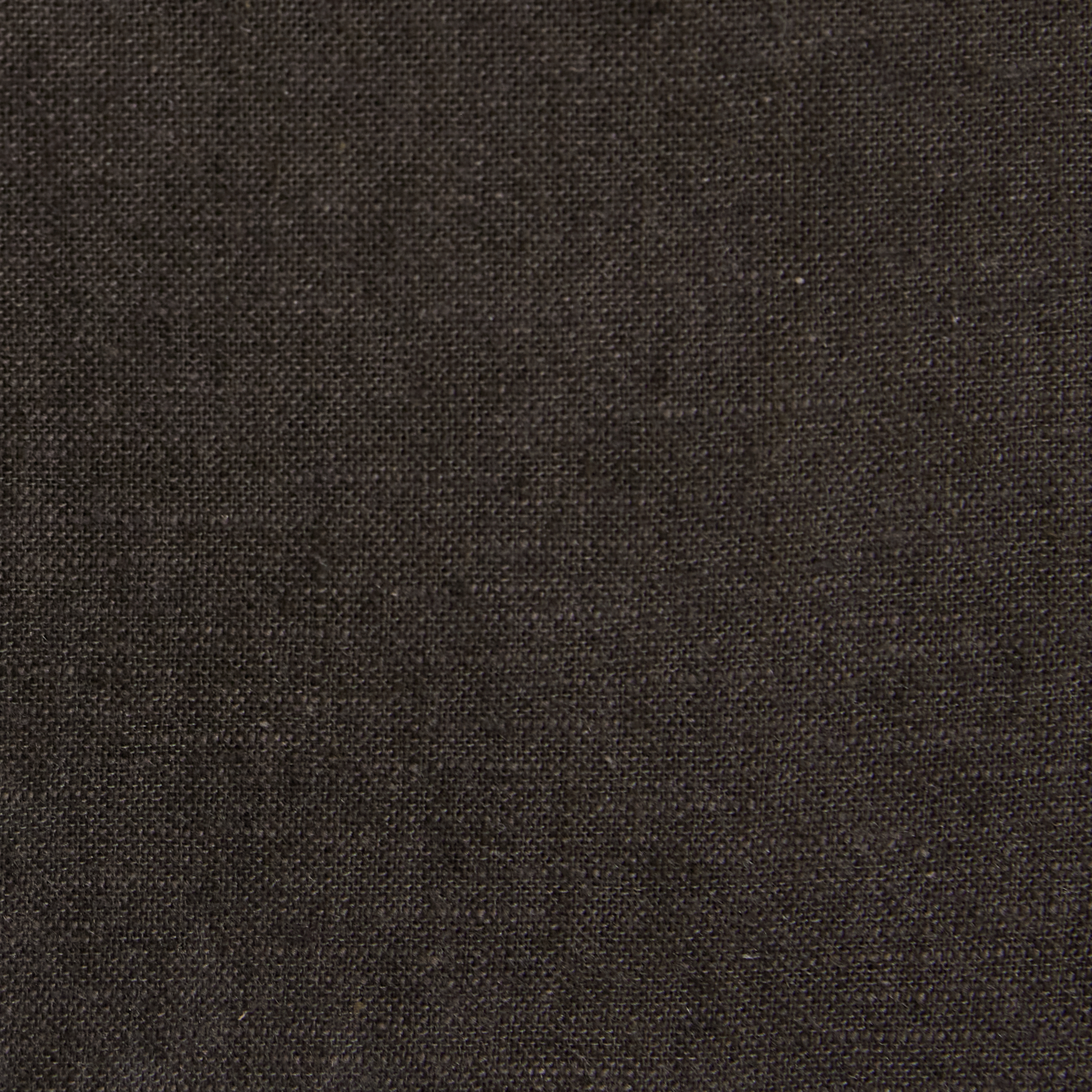 Dark Olive Serge Melange Linen Shirt