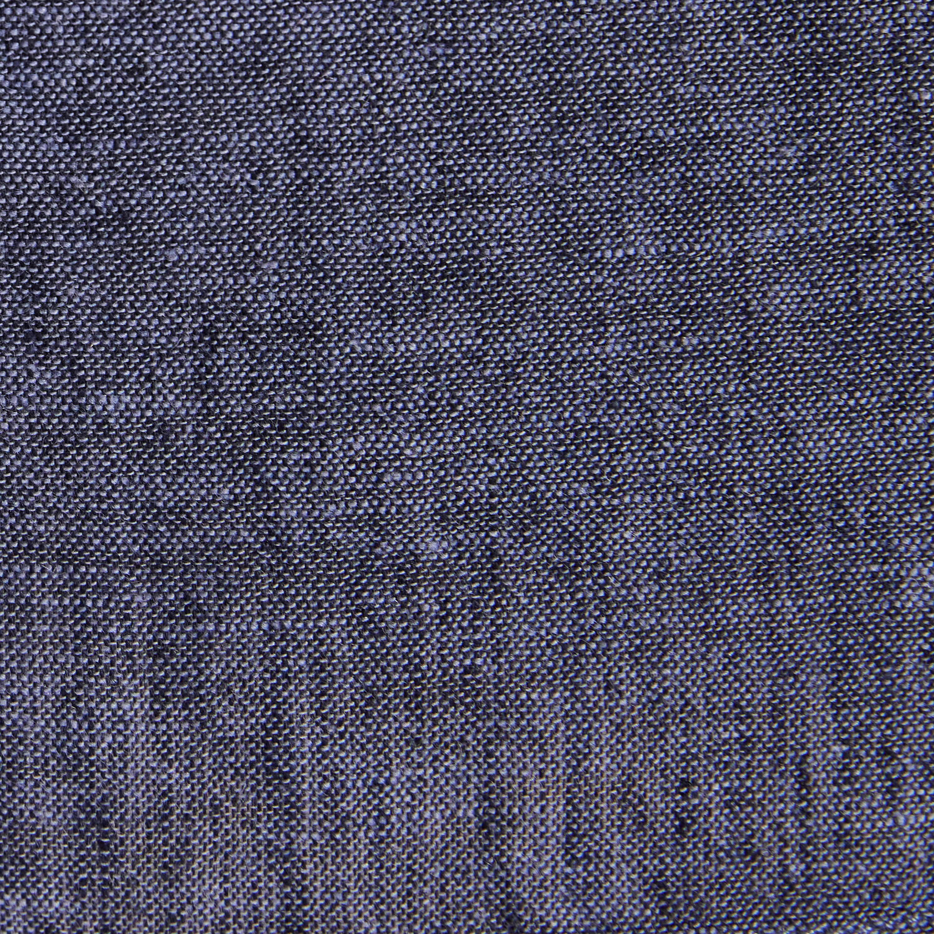Indigo Serge Melange Linen Shirt