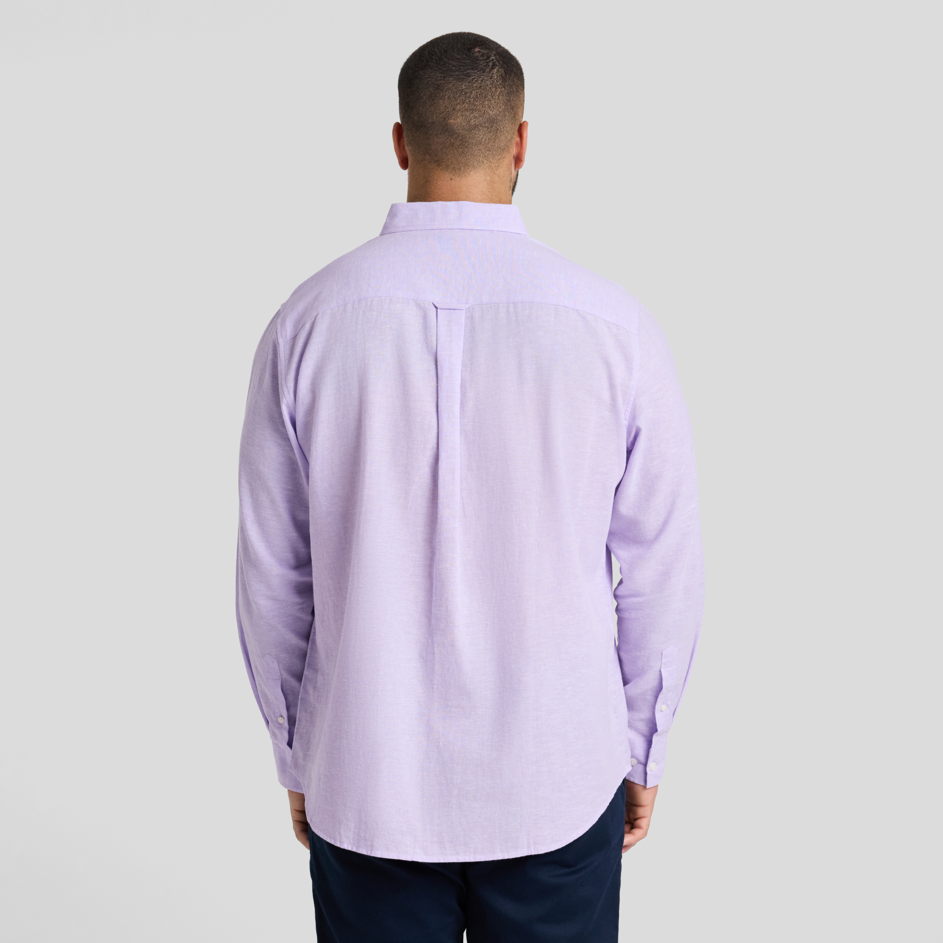  Serge Melange Linen Shirt