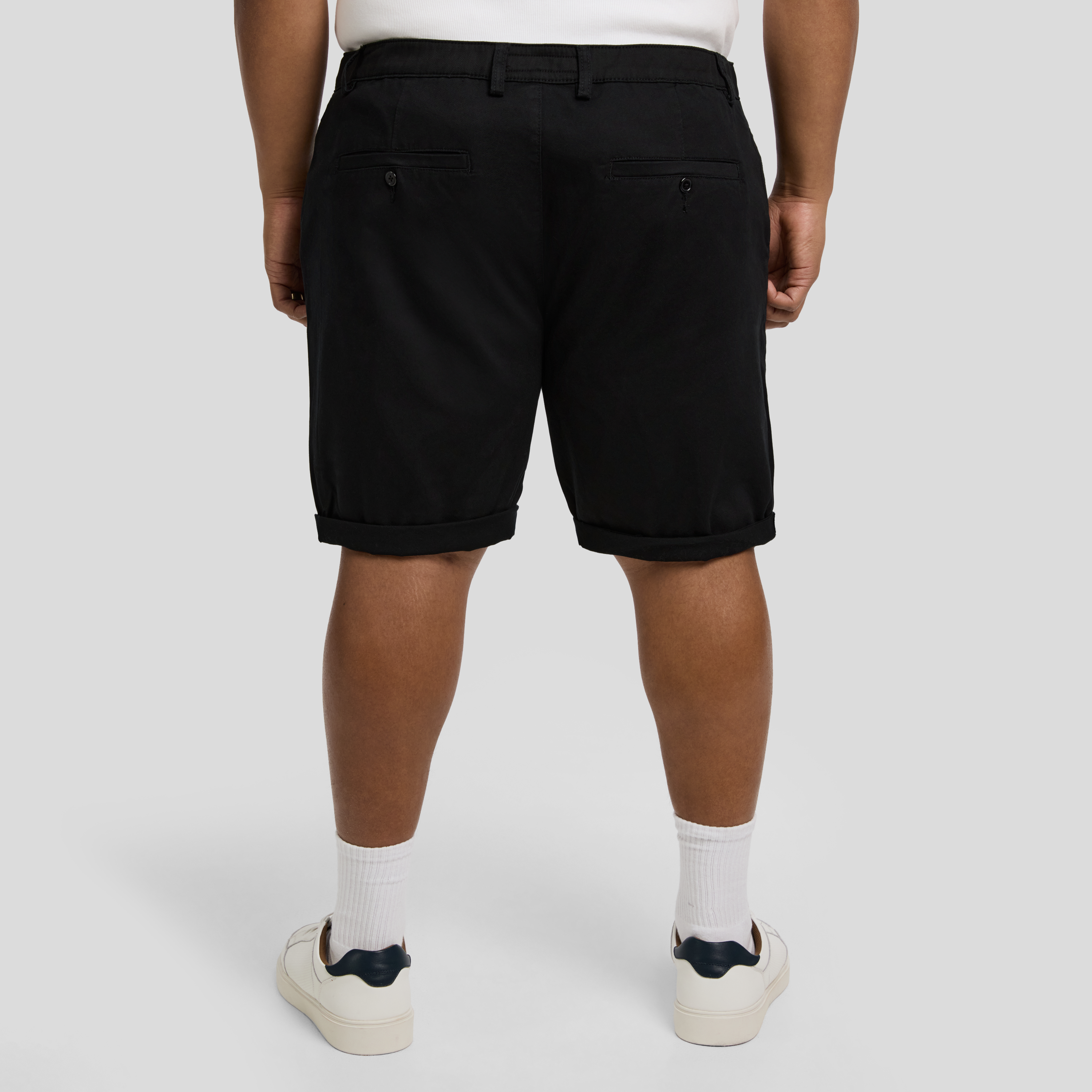 Black Charlie Canvas Short