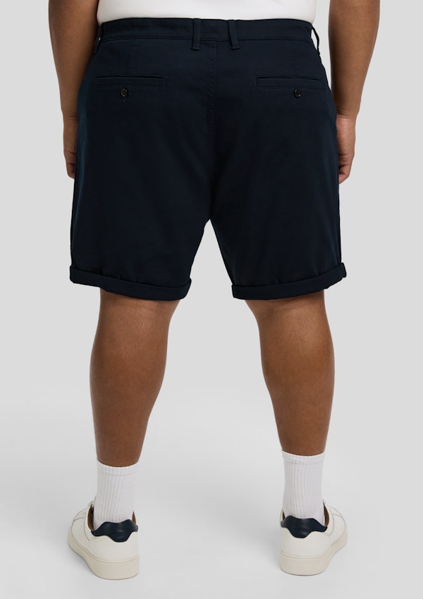 Navy Charlie Canvas Short