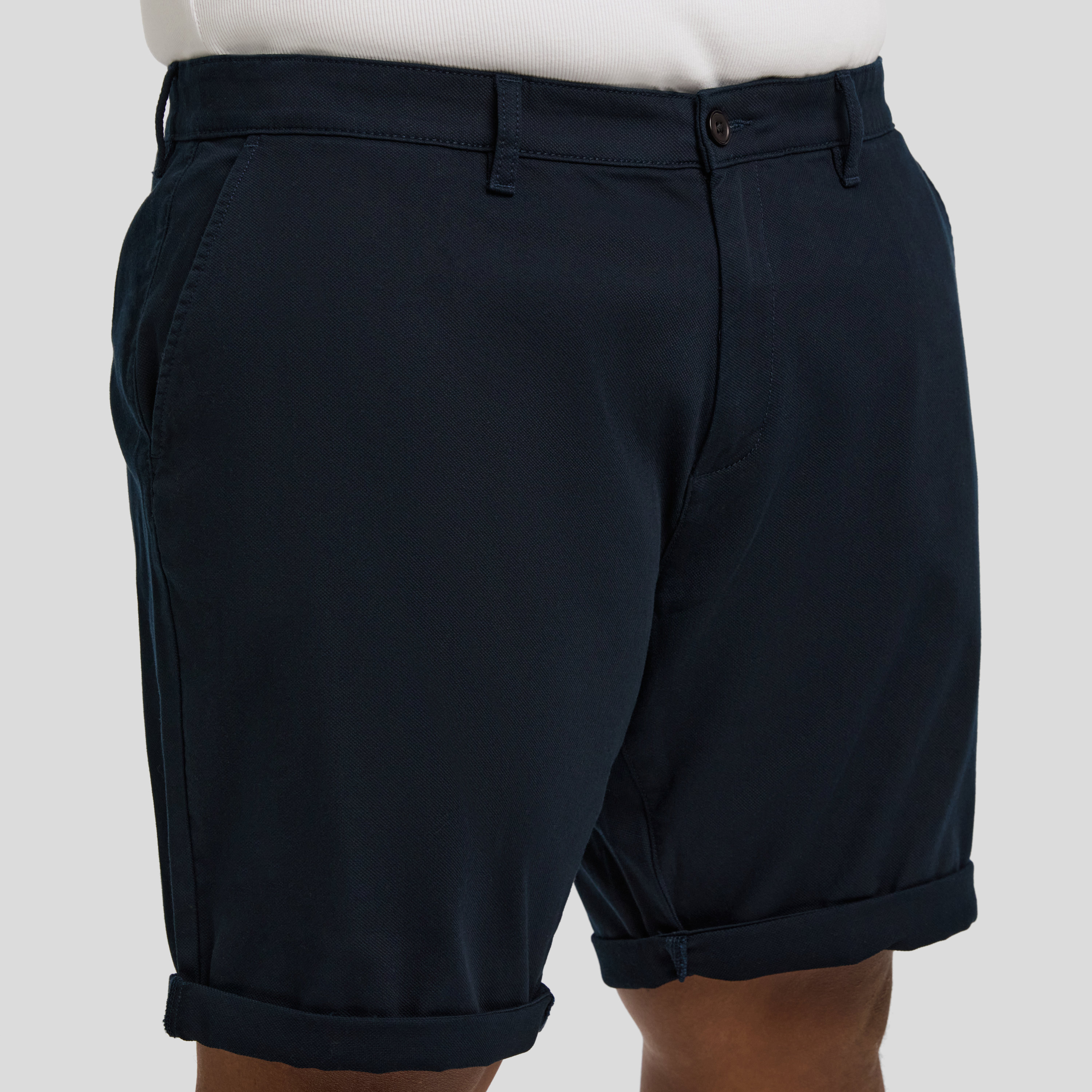 Navy Charlie Canvas Short