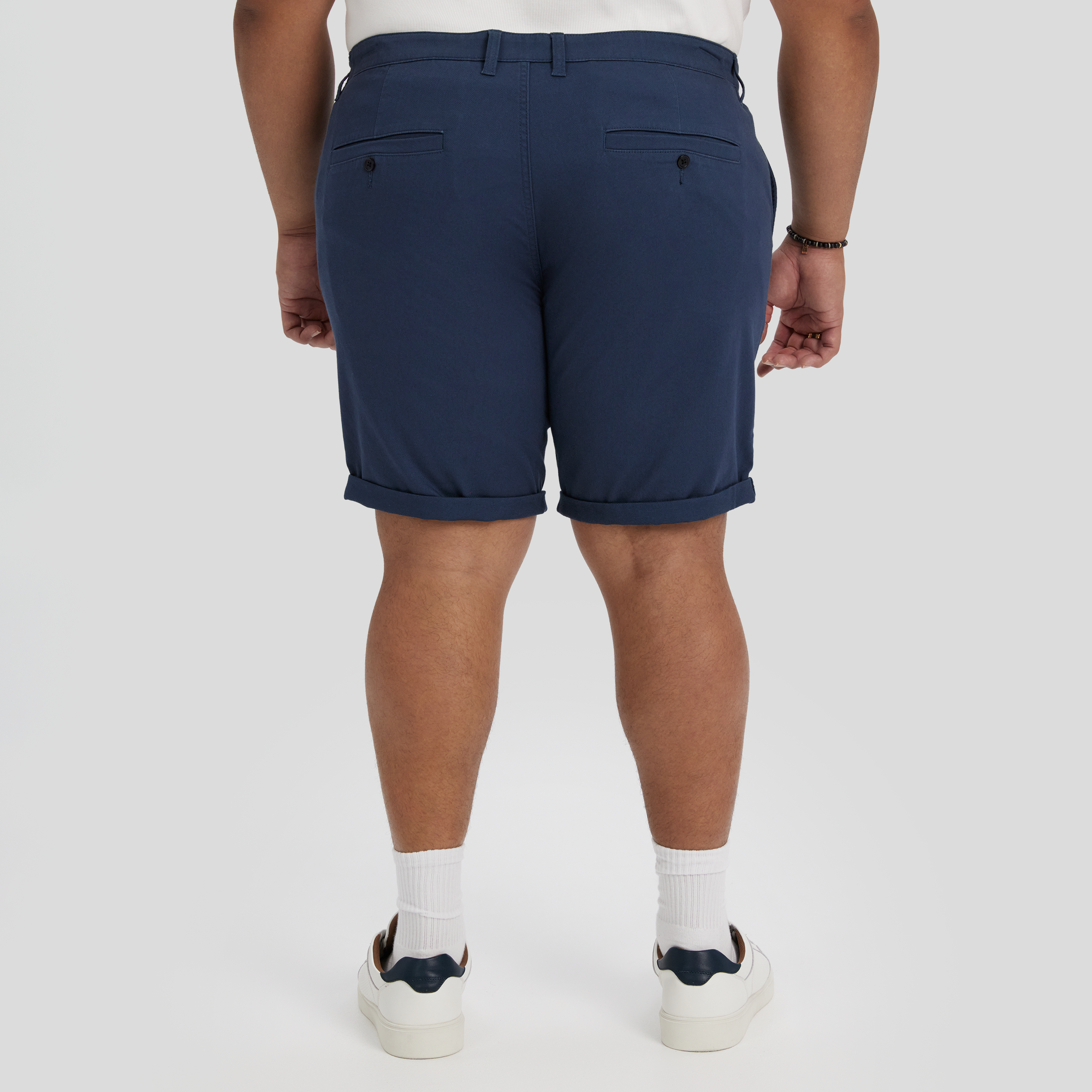 Steel Blue Charlie Canvas Short