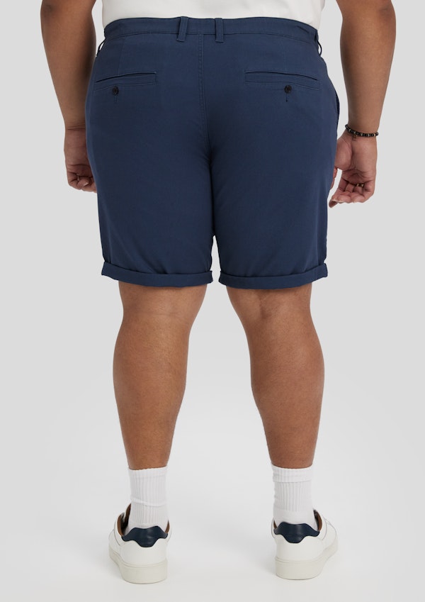 Steel Blue Charlie Canvas Short