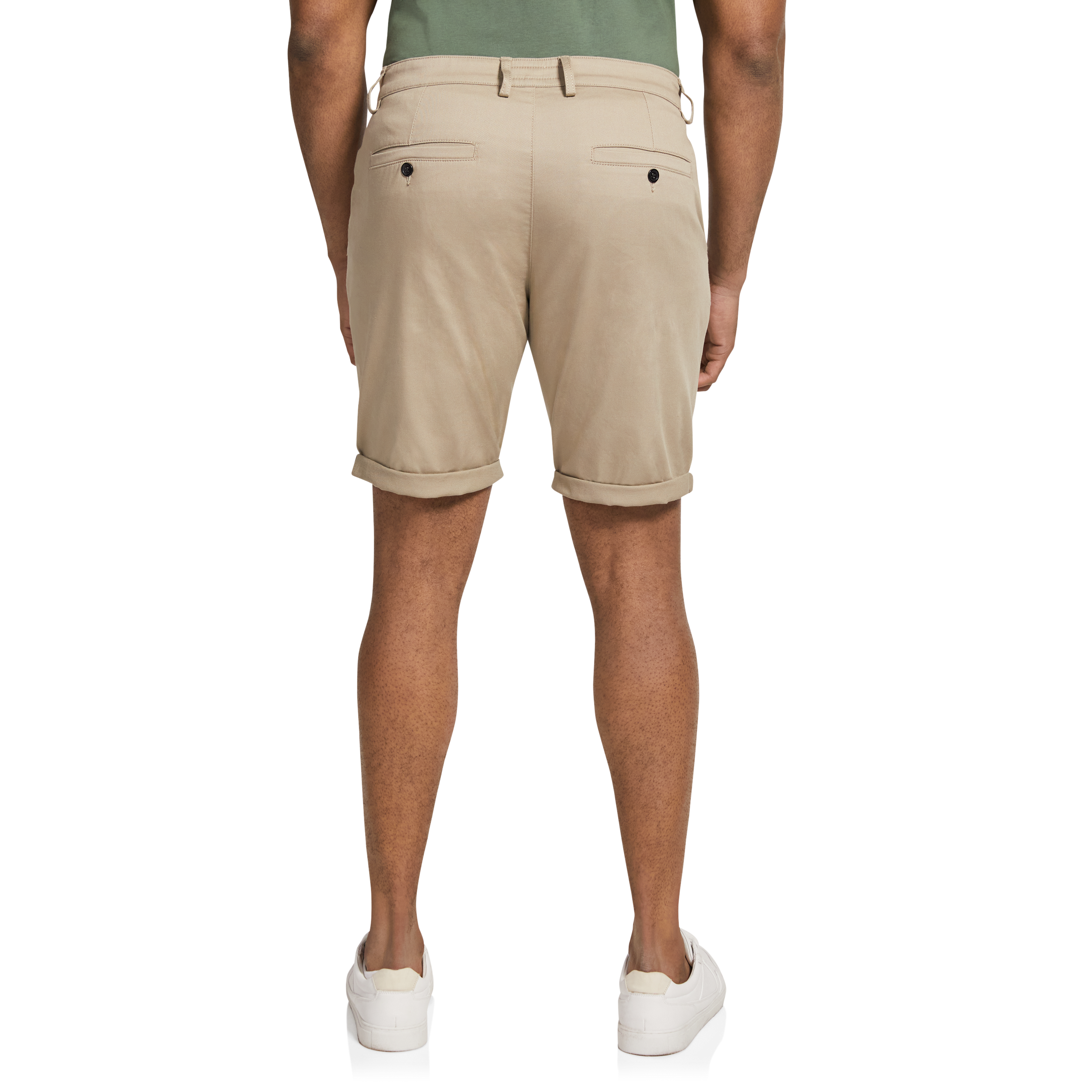 Taupe Charlie Canvas Short