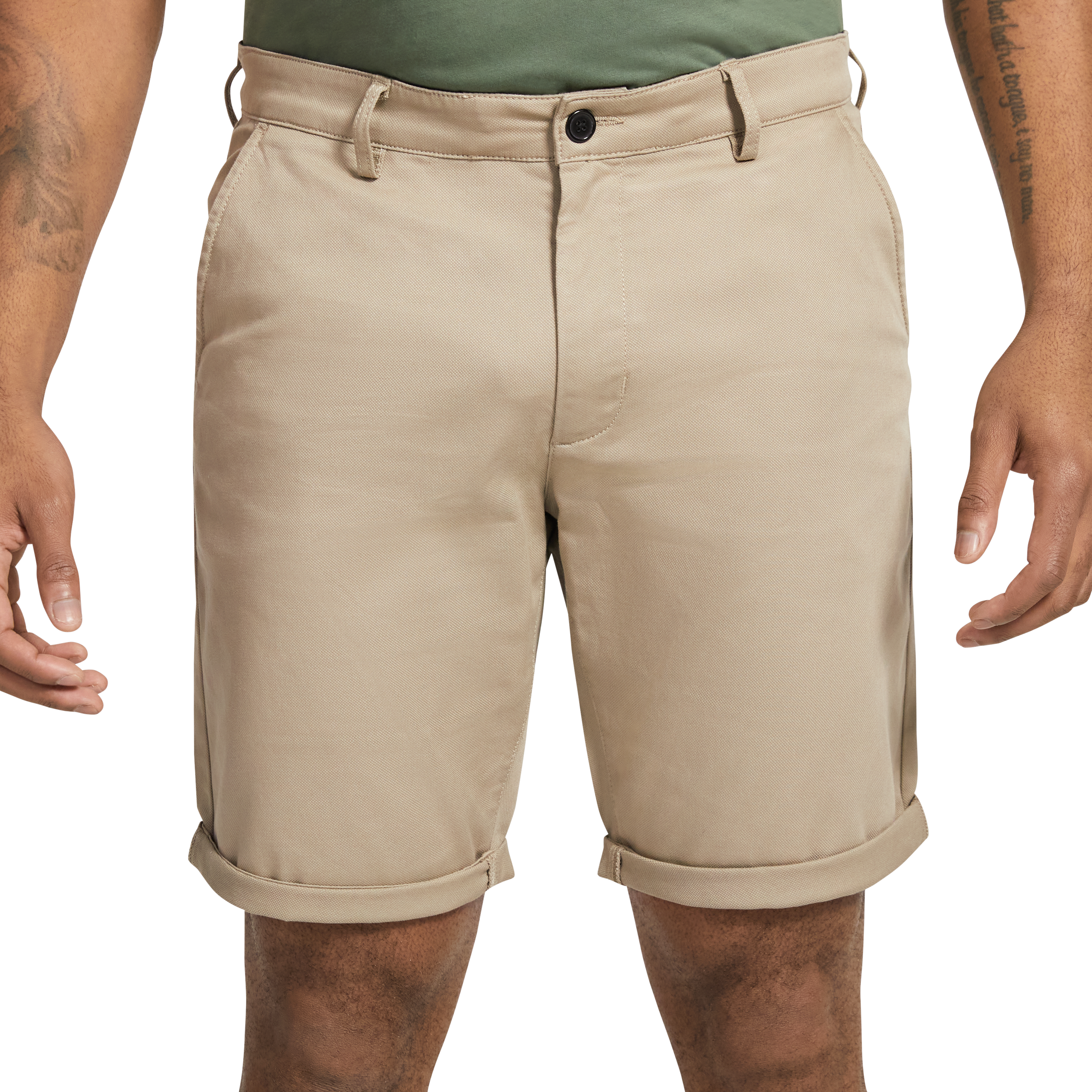 Taupe Charlie Canvas Short