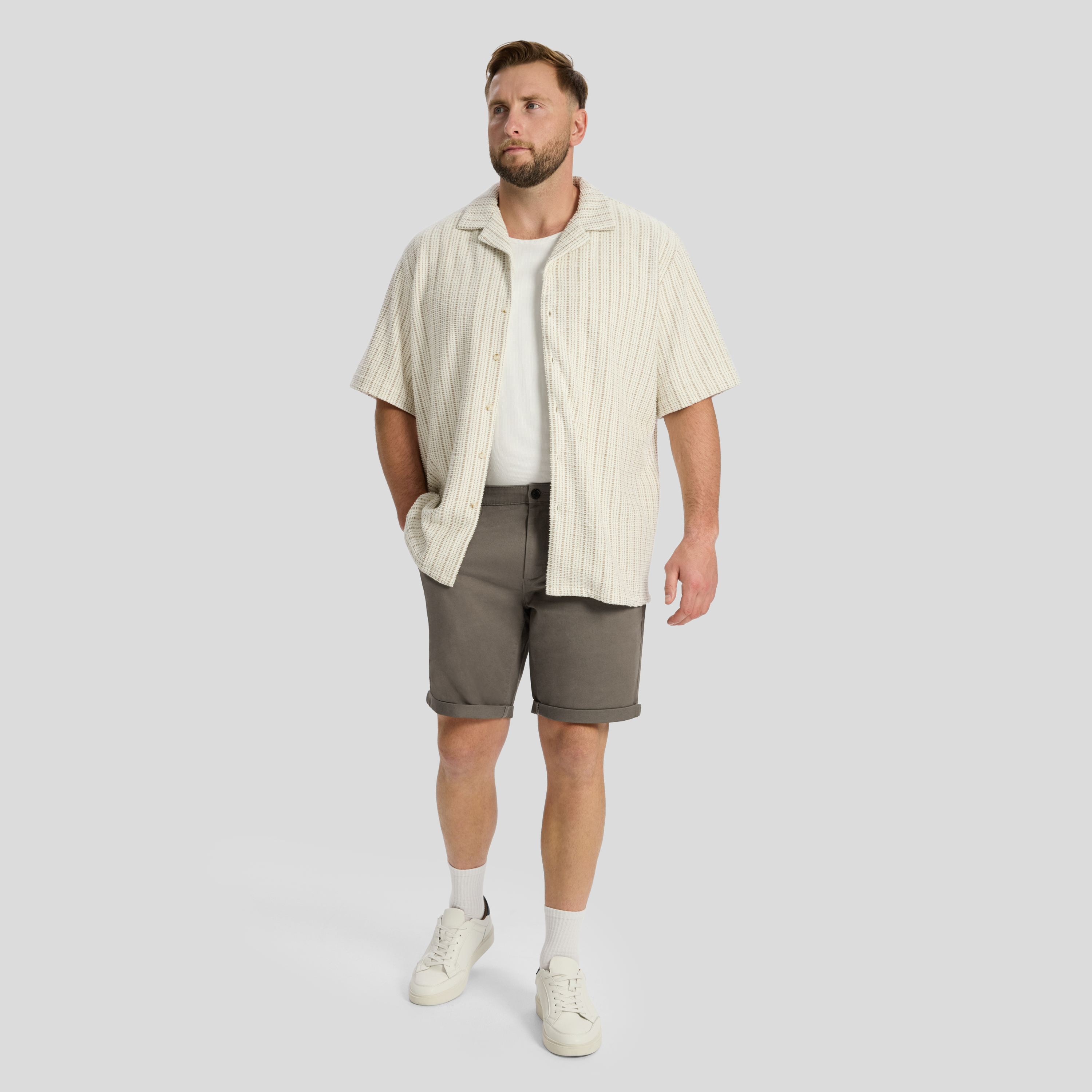 Walnut Charlie Canvas Short